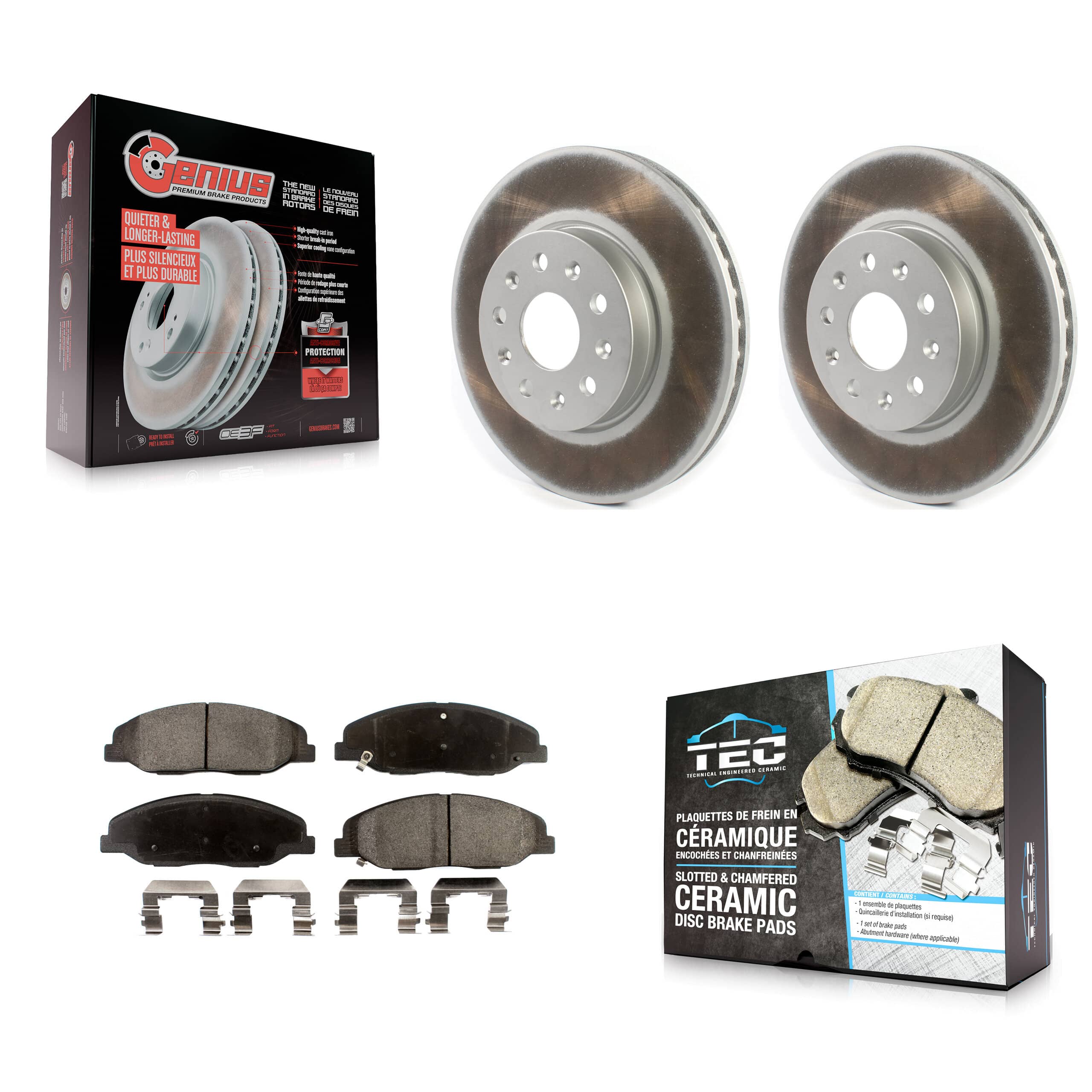 Transit Auto - KGT-102053 - Front Disc Brake Kits