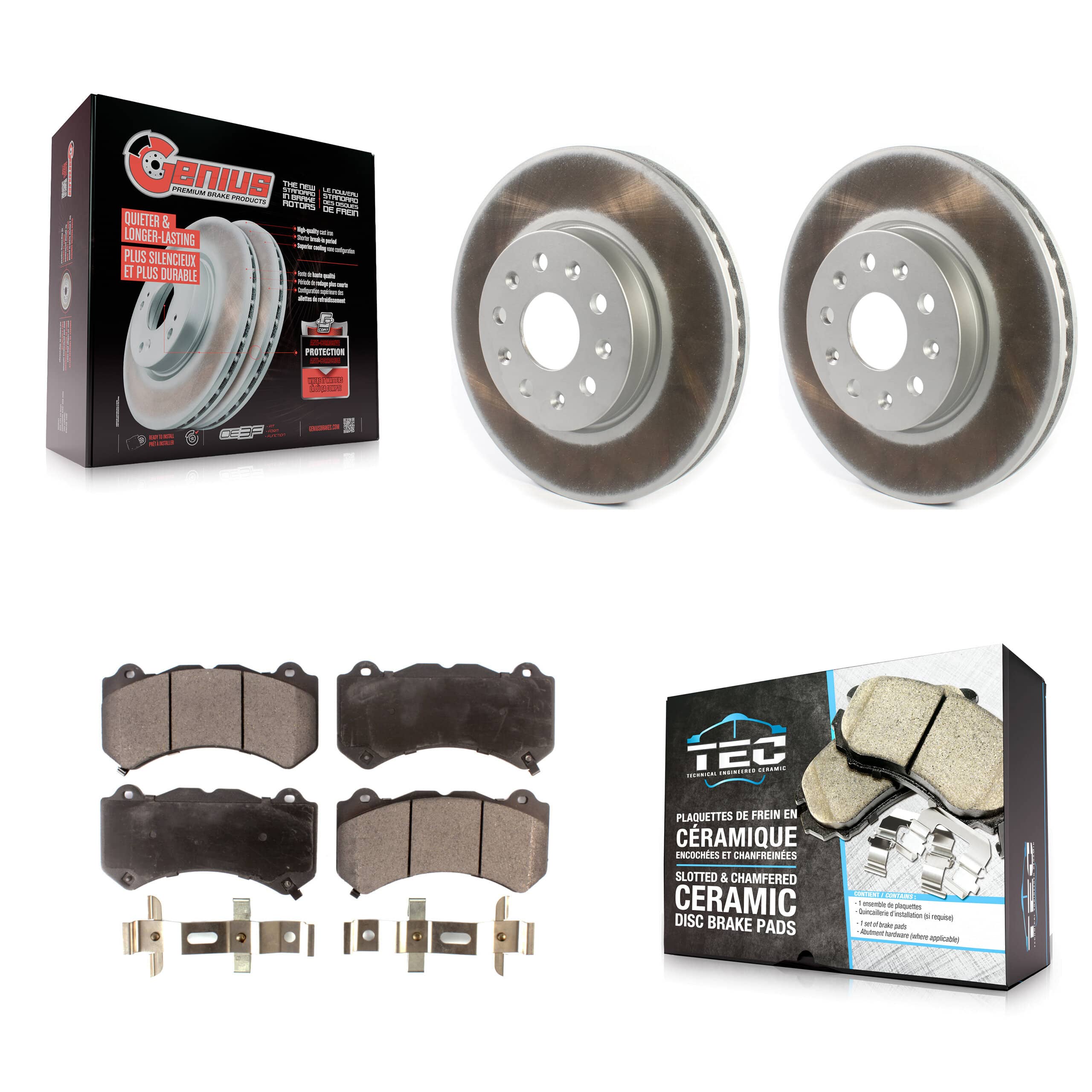 Transit Auto - KGT-102054 - Front Disc Brake Kits