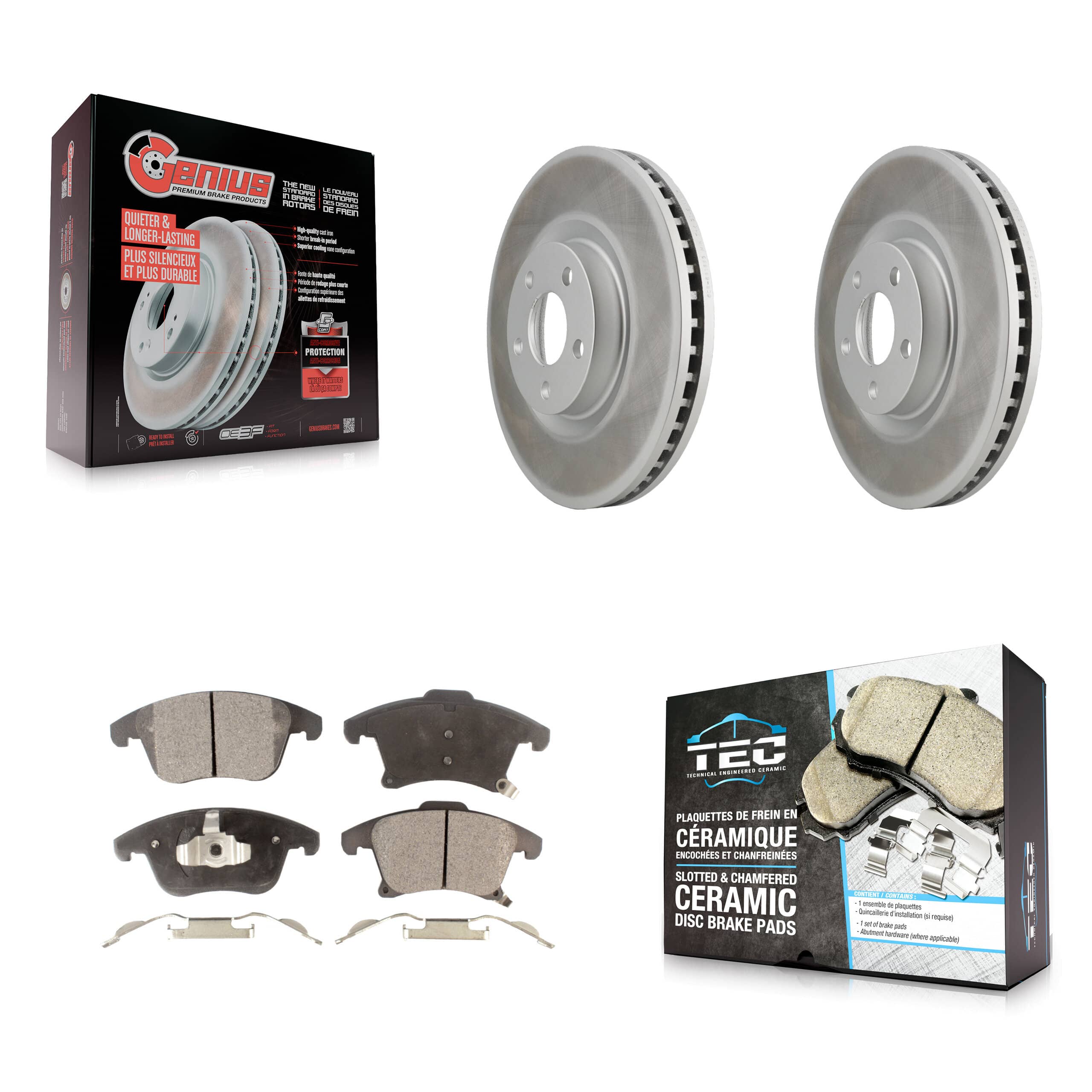 Transit Auto - KGT-102059 - Front Disc Brake Kits