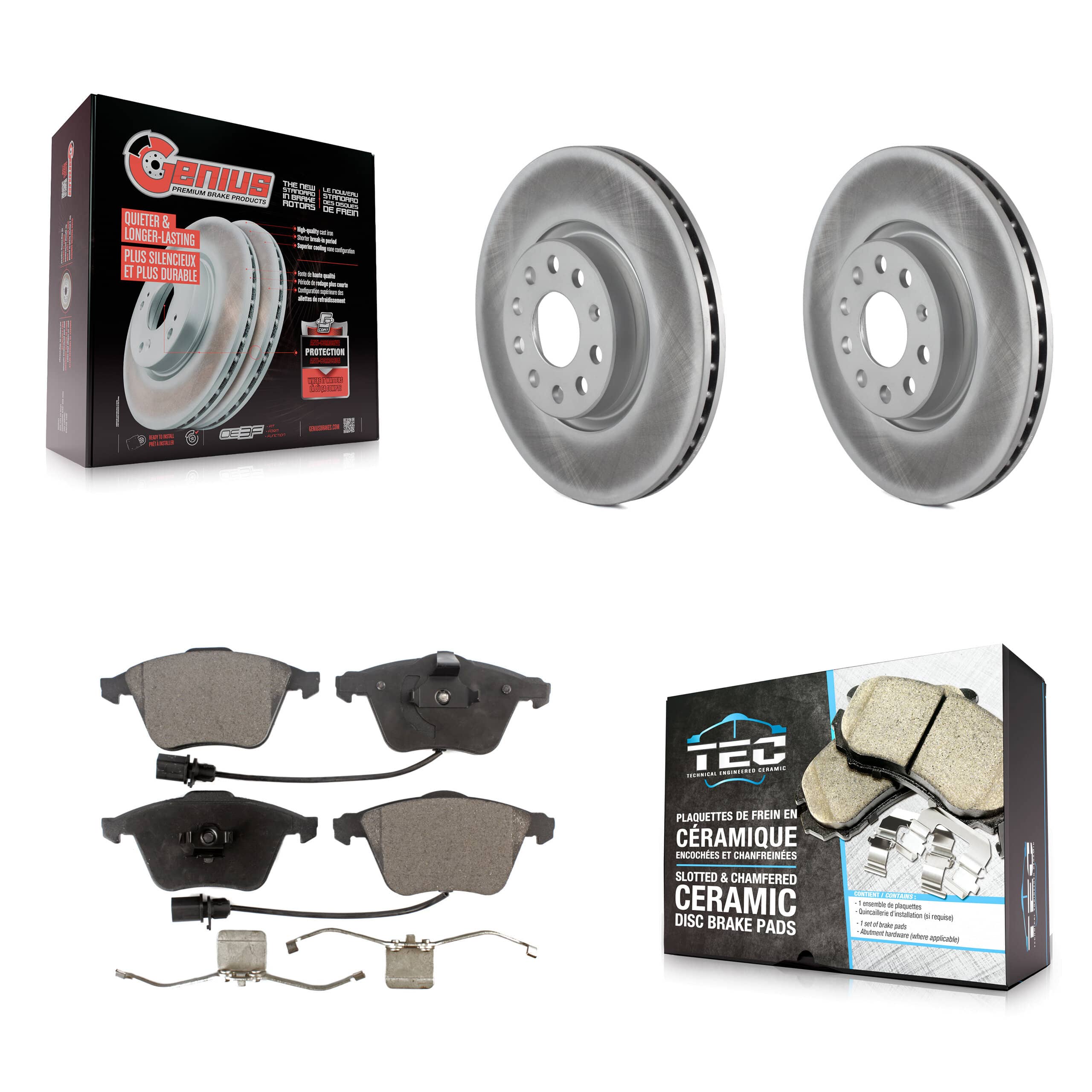 Transit Auto - KGT-102070 - Front Disc Brake Kits