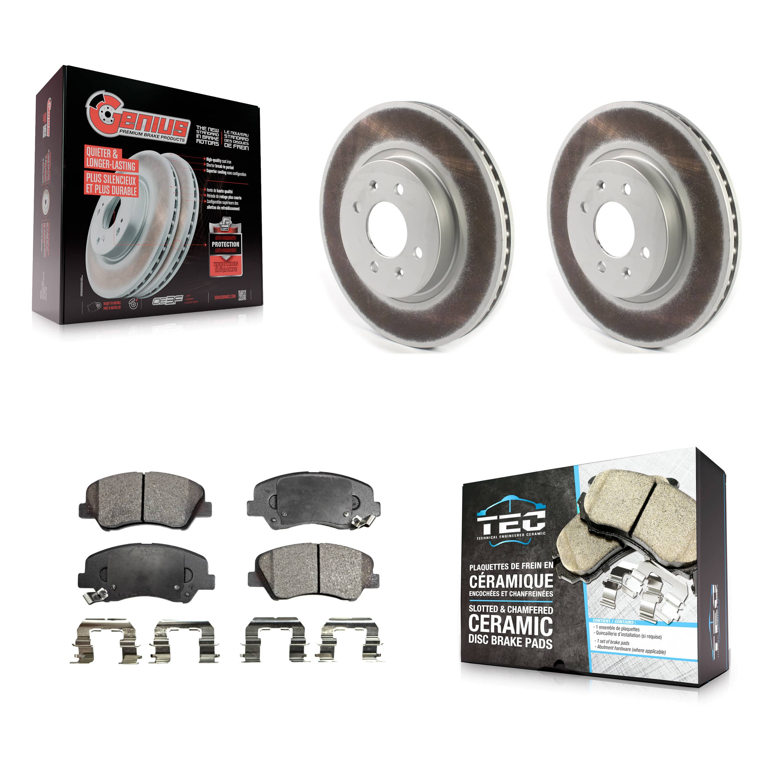Transit Auto - KGT-102078 - Front Disc Brake Kits