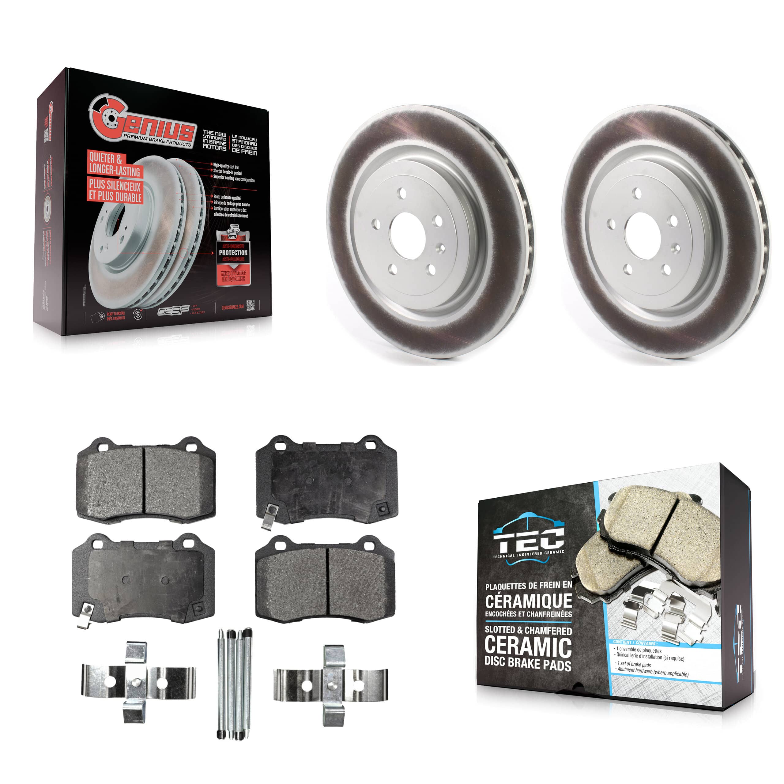 Transit Auto - KGT-102190 - Rear Disc Brake Kits