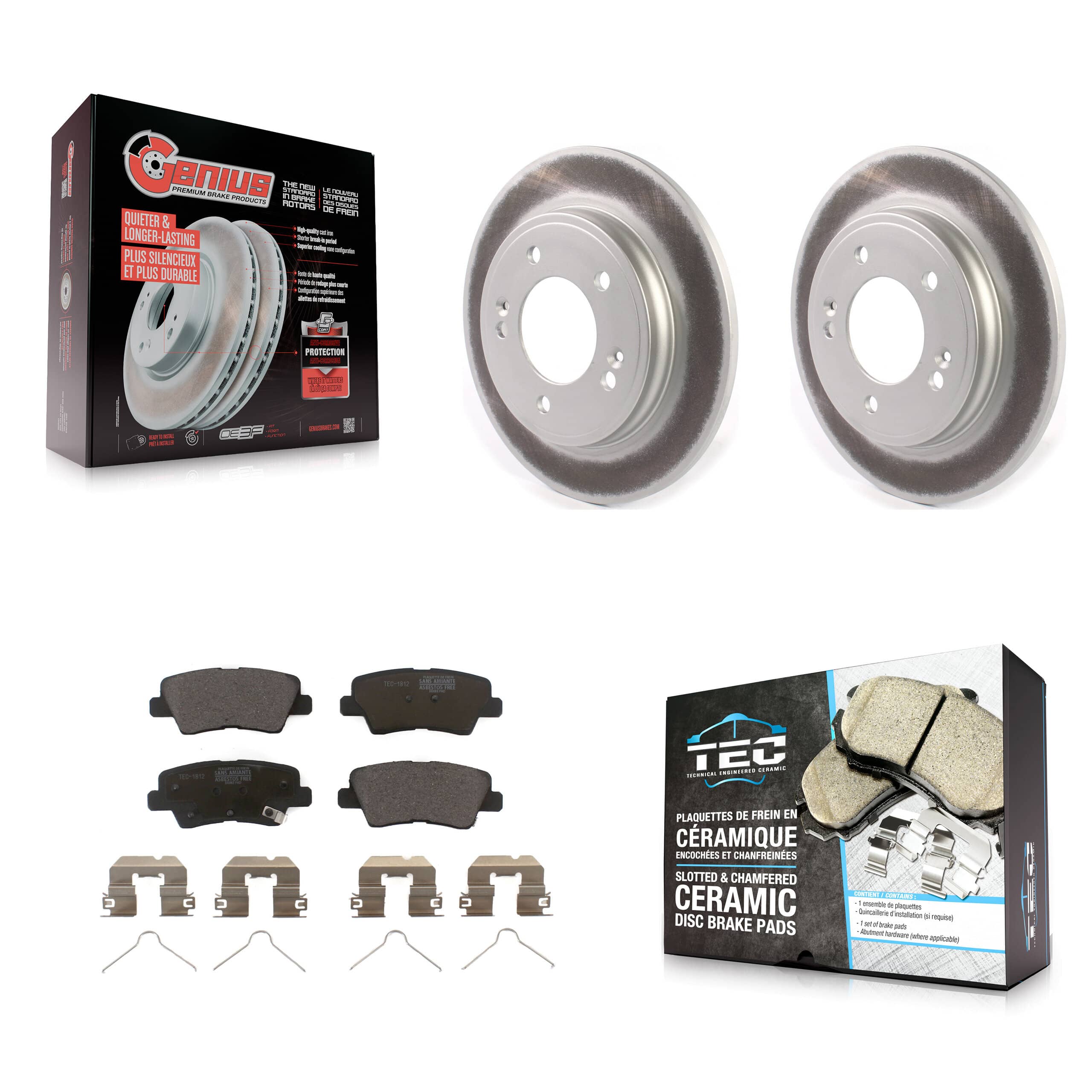 Transit Auto - KGT-102216 - Rear Disc Brake Kits
