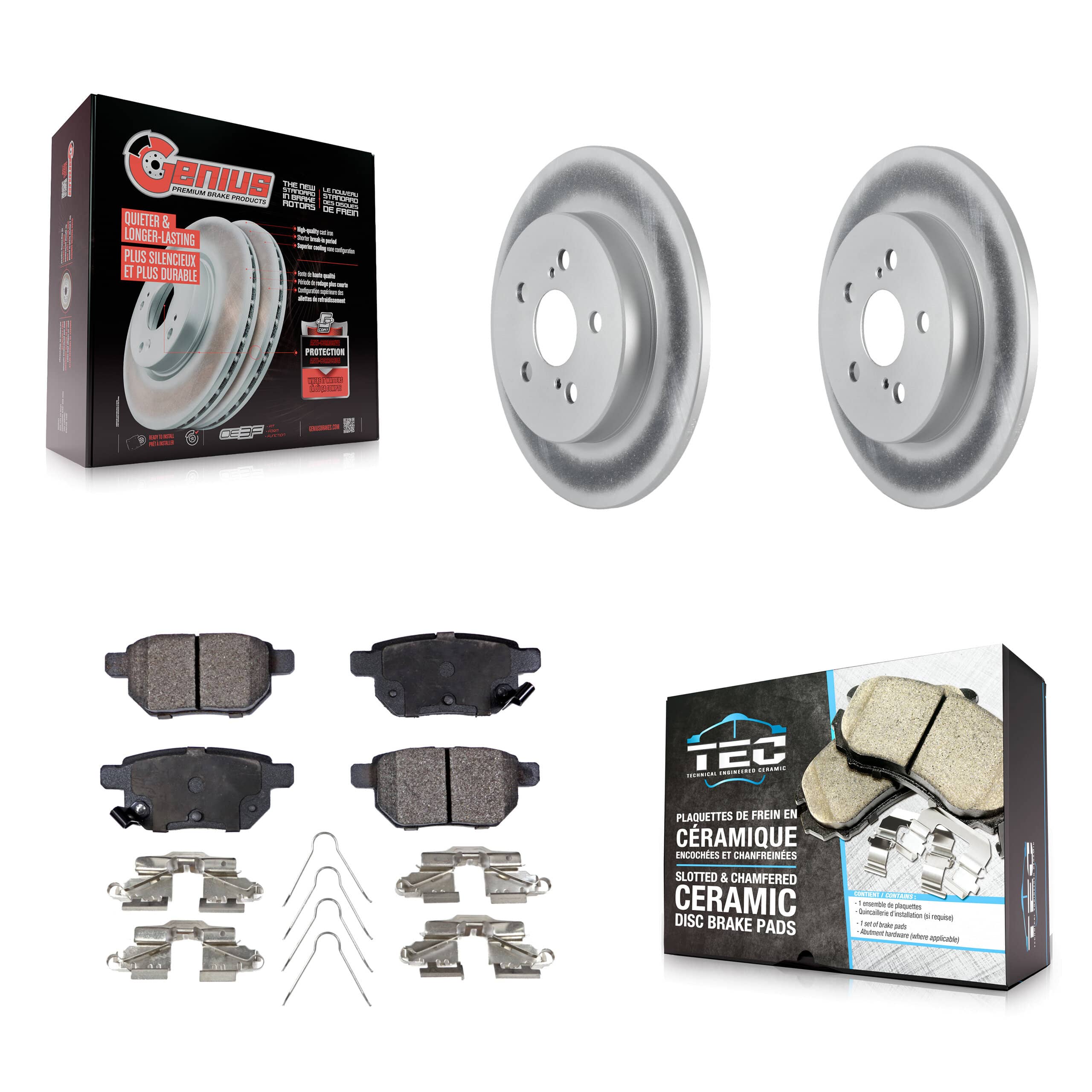 Transit Auto - KGT-102222 - Rear Disc Brake Kits