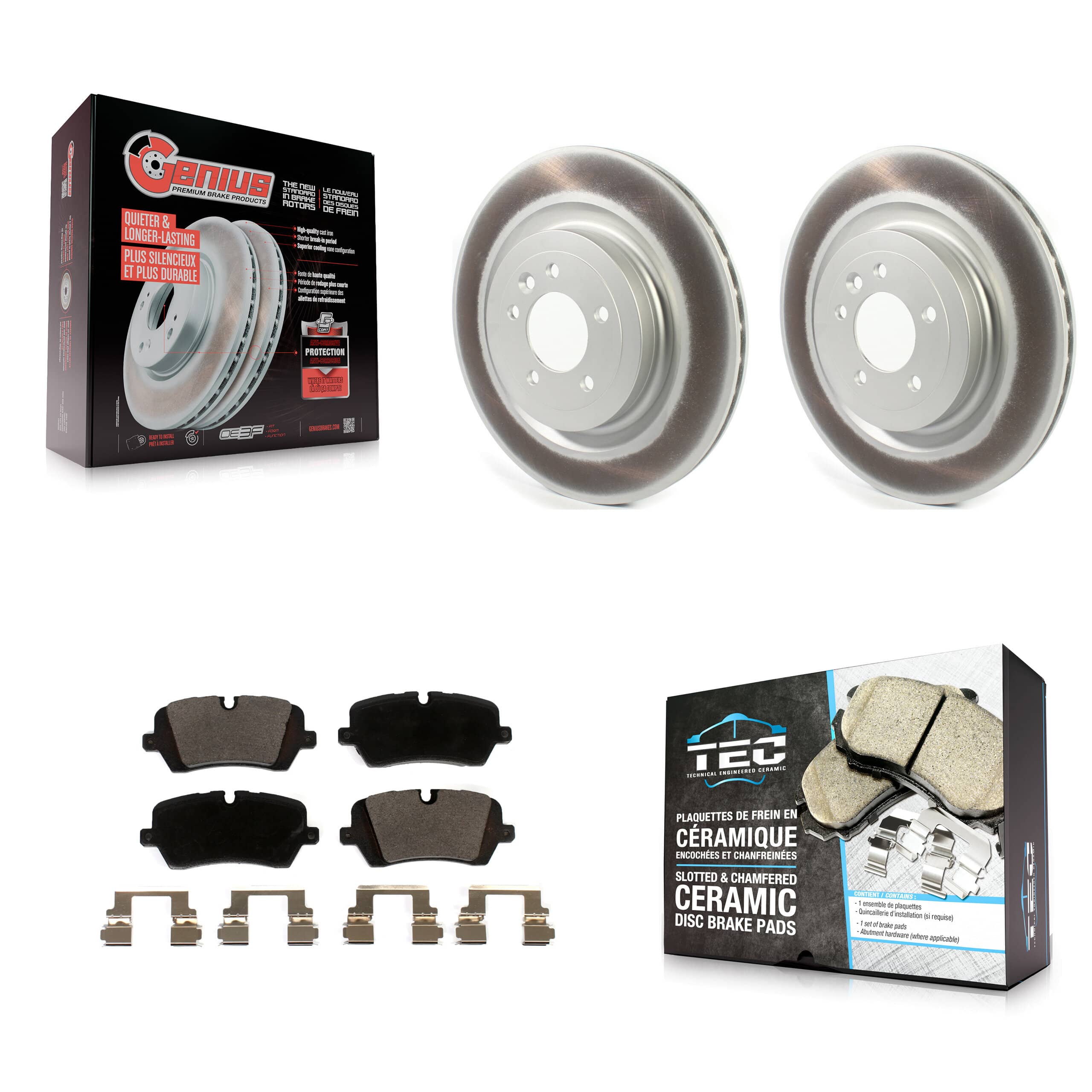 Transit Auto - KGT-102243 - Rear Disc Brake Kits