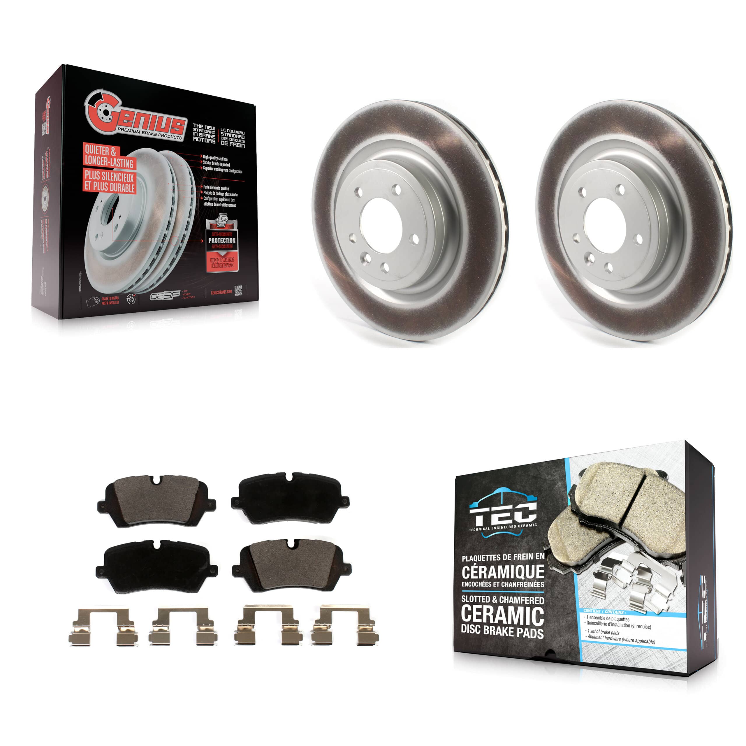 Transit Auto - KGT-102244 - Rear Disc Brake Kits