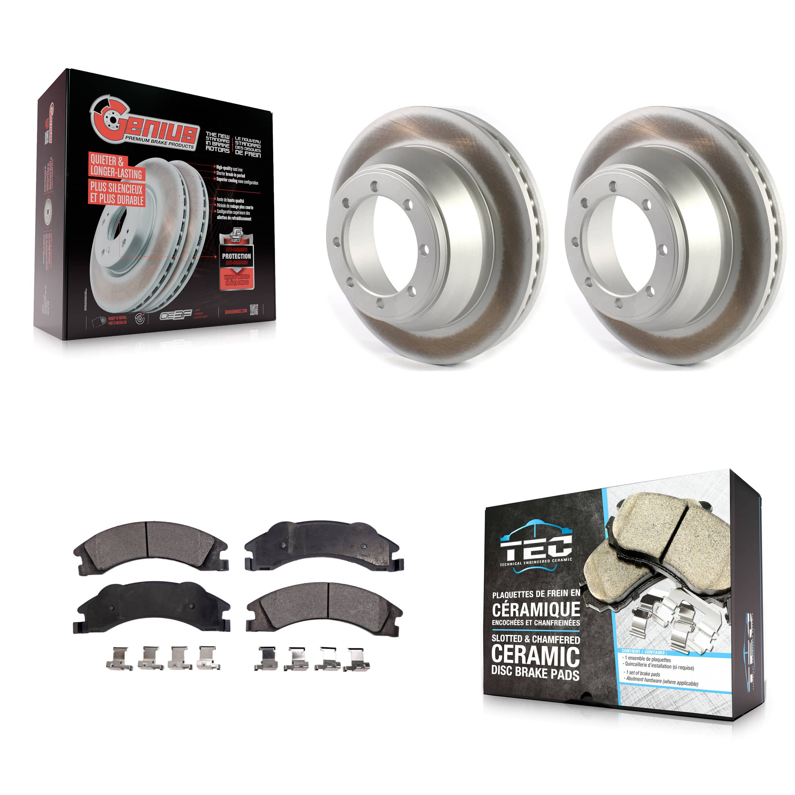 Transit Auto - KGT-102370 - Rear Disc Brake Kits