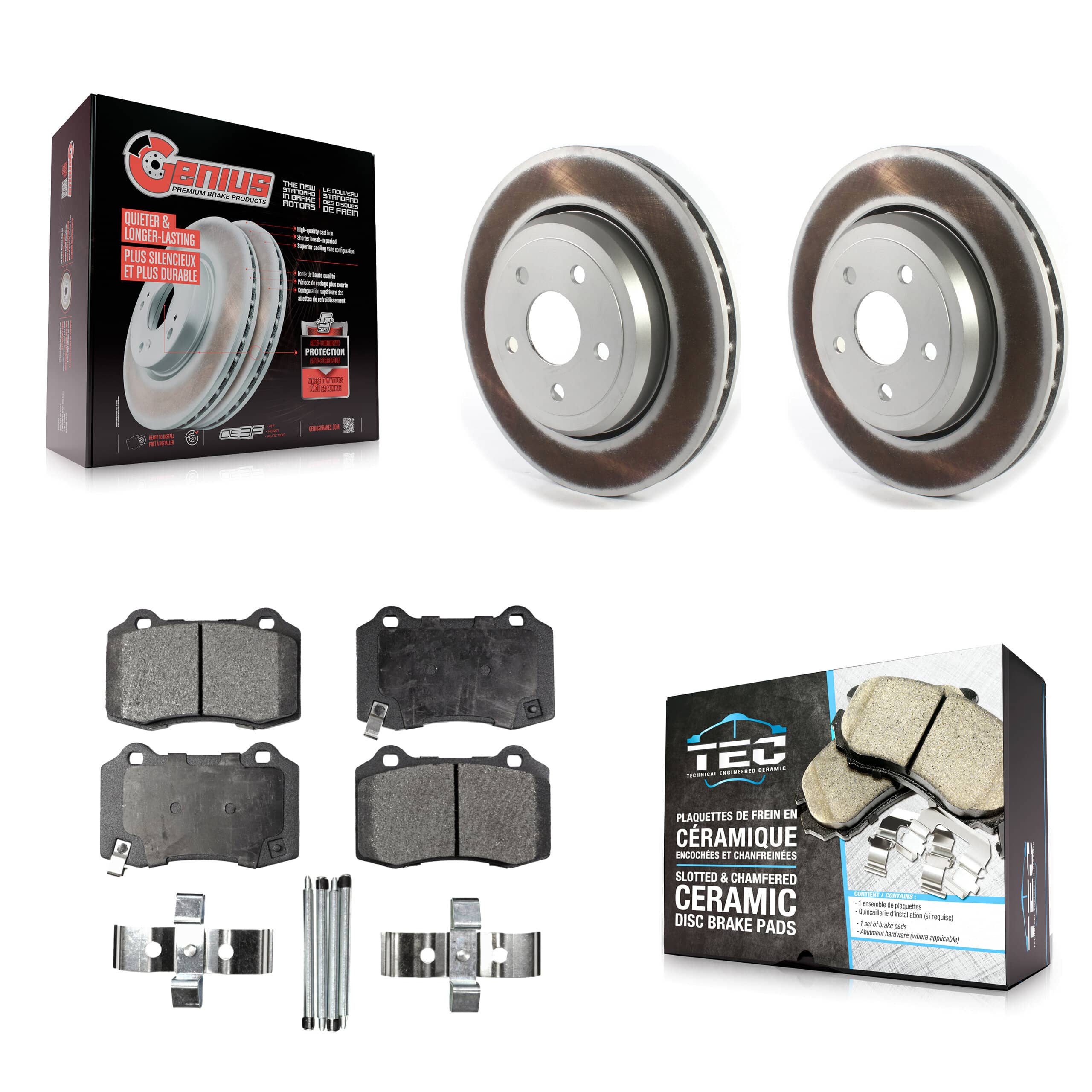 Transit Auto - KGT-102372 - Rear Disc Brake Kits