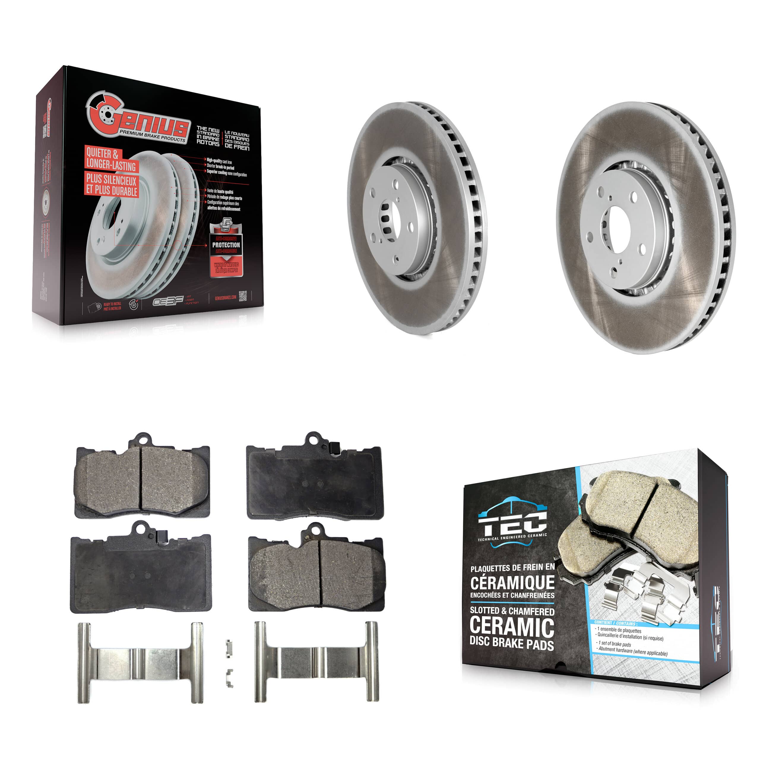 Transit Auto - KGT-102433 - Front Disc Brake Kits
