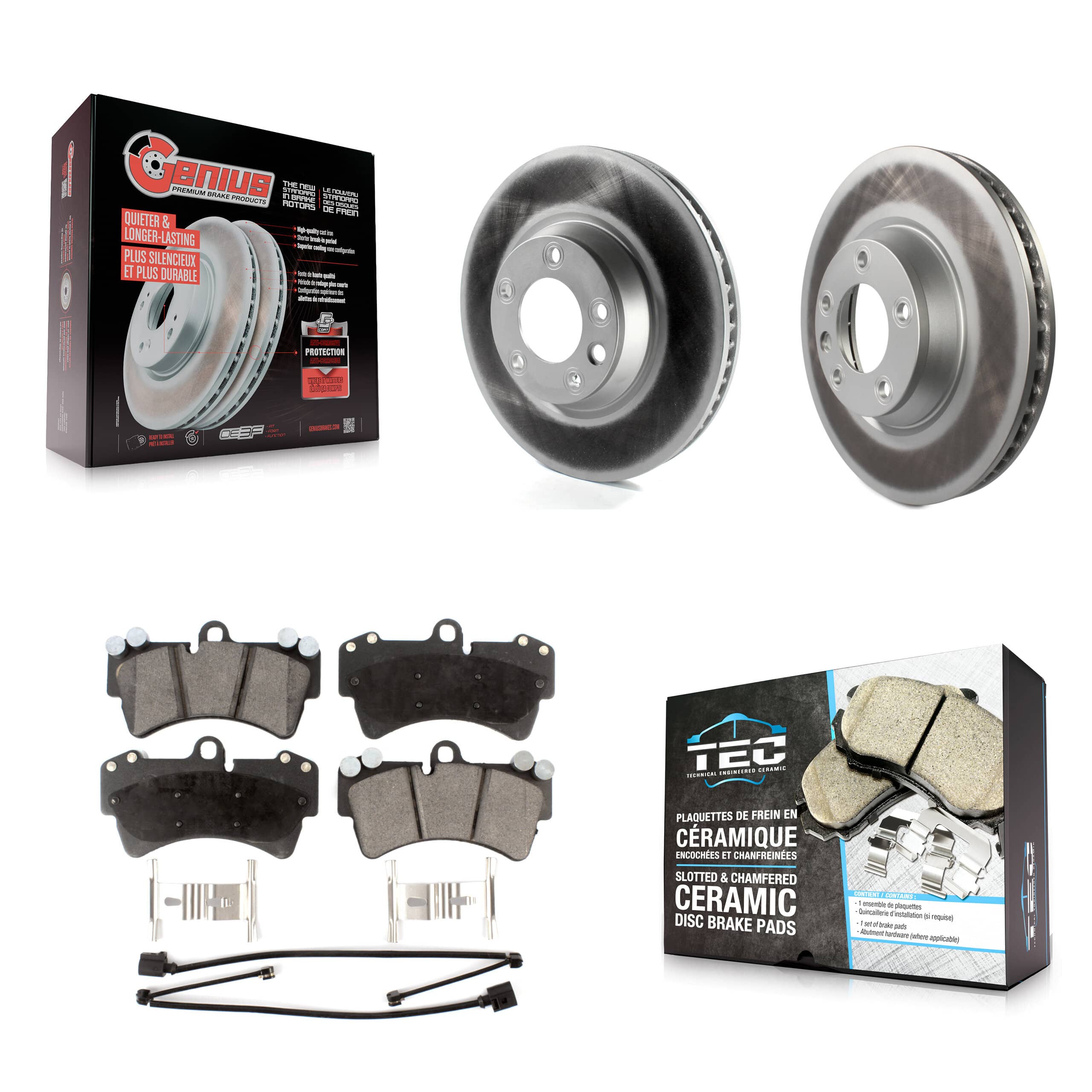 Transit Auto - KGT-102437 - Front Disc Brake Kits