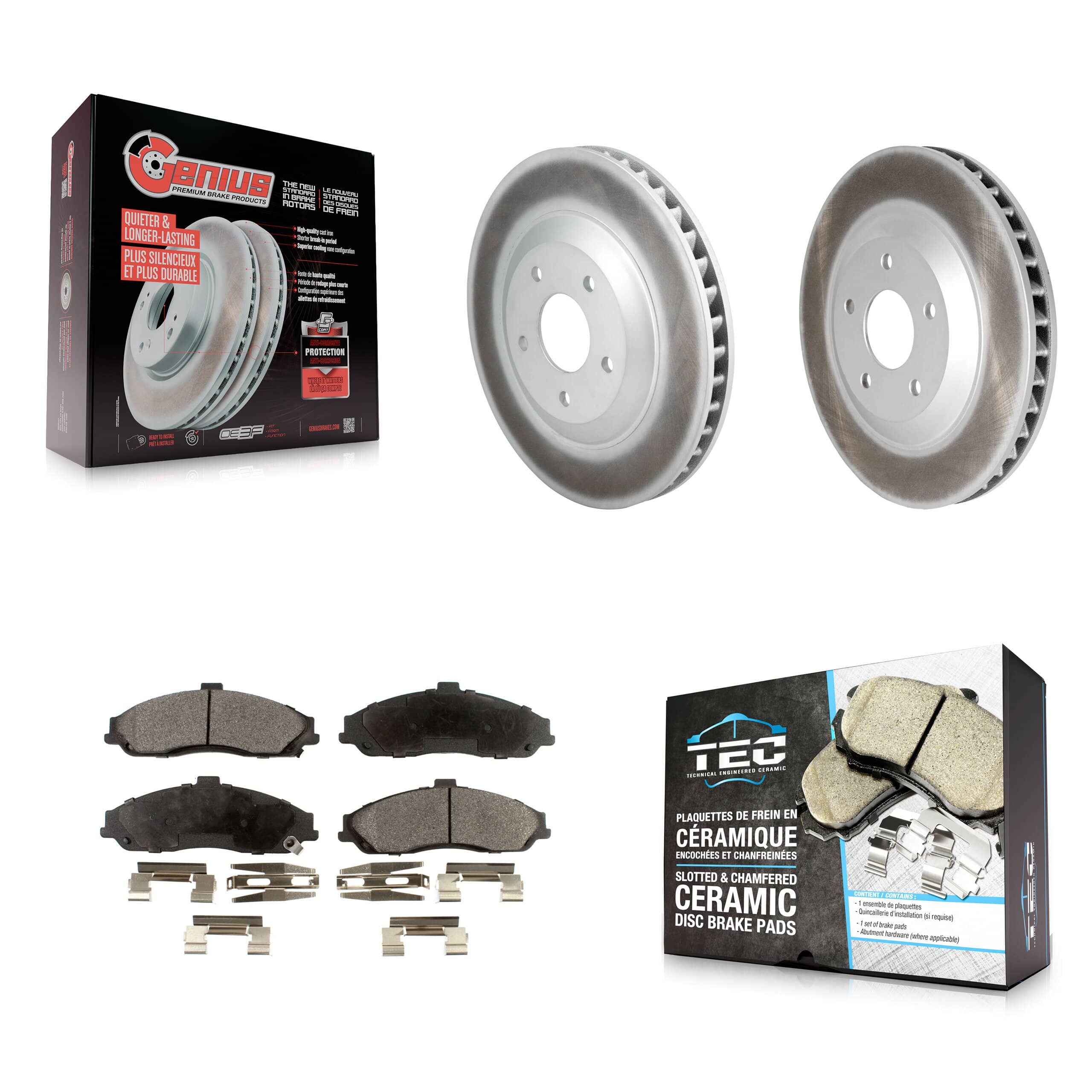 Transit Auto - KGT-102444 - Front Disc Brake Kits