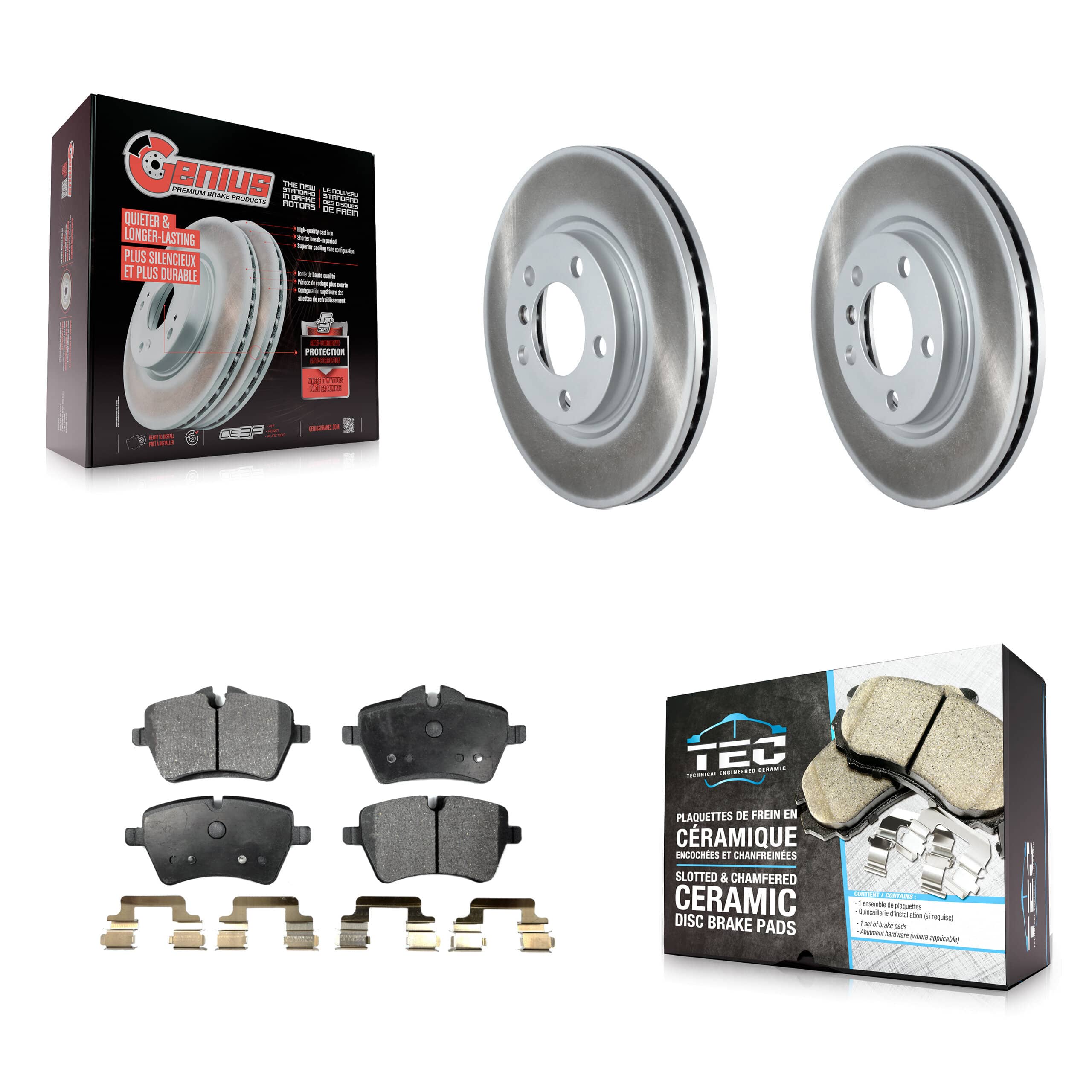 Transit Auto - KGT-102449 - Front Disc Brake Kits