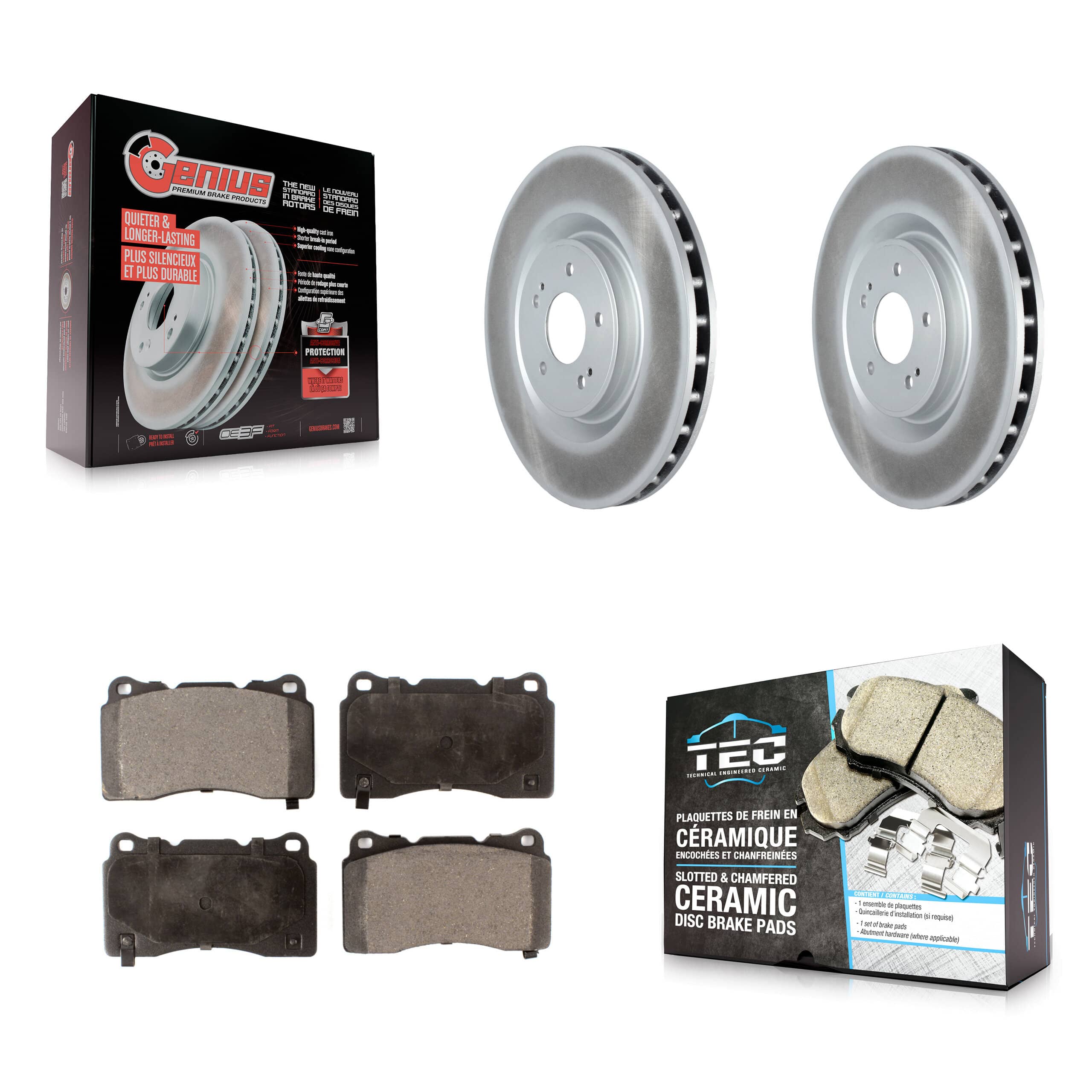 Transit Auto - KGT-102452 - Front Disc Brake Kits