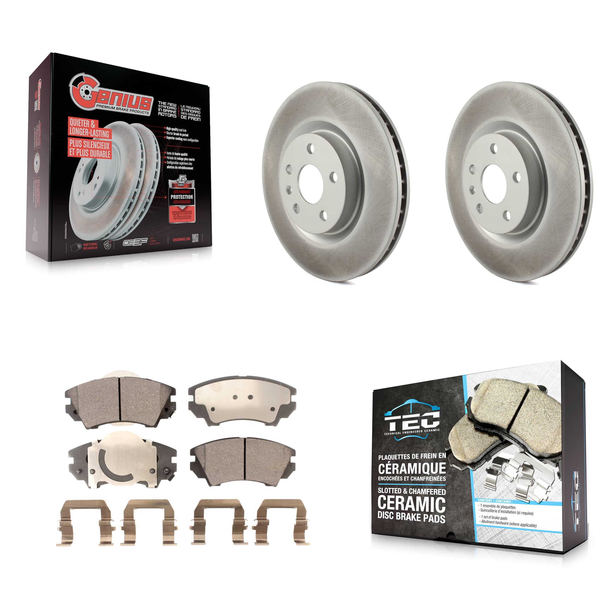 Transit Auto - KGT-102454 - Front Disc Brake Kits