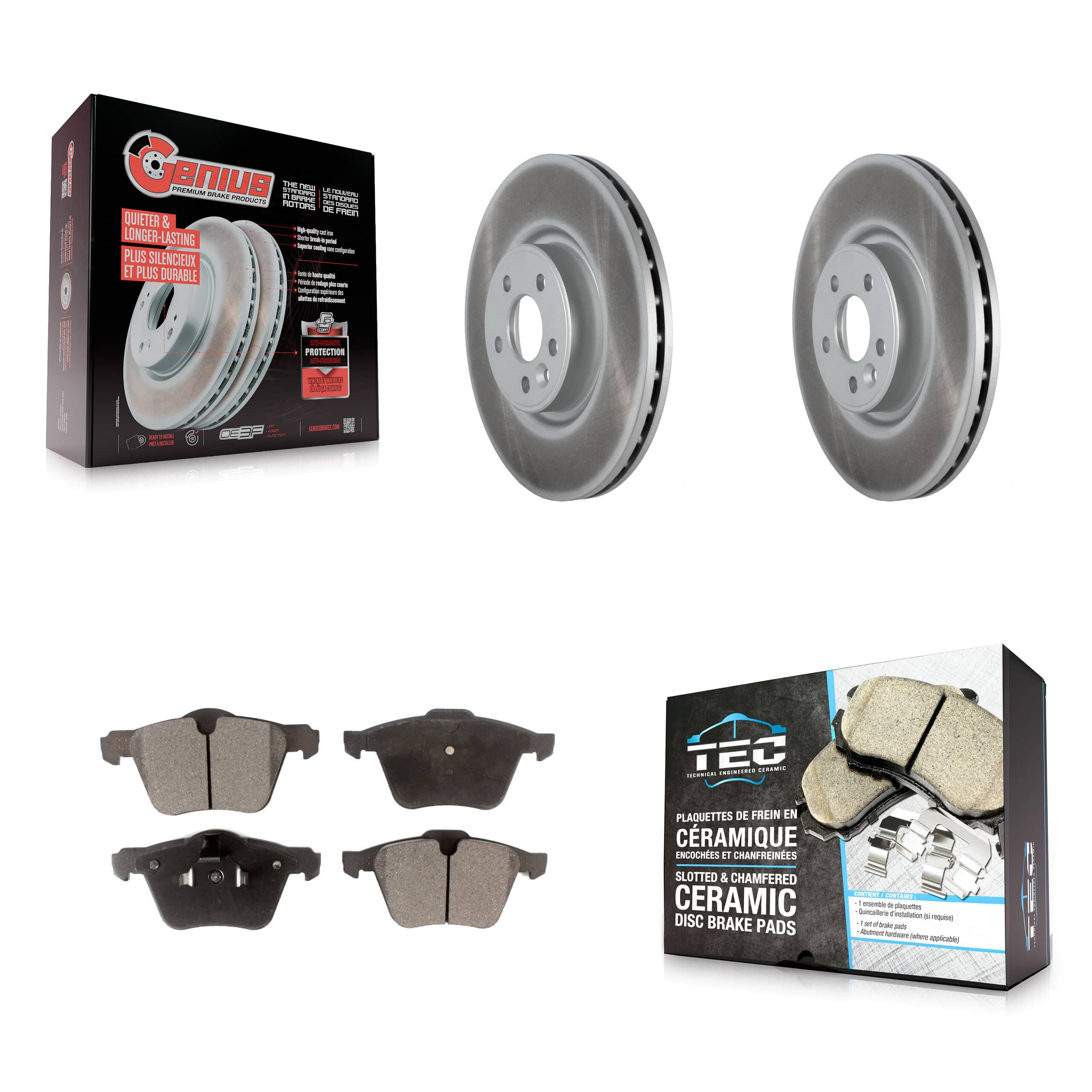 Transit Auto - KGT-102458 - Front Disc Brake Kits
