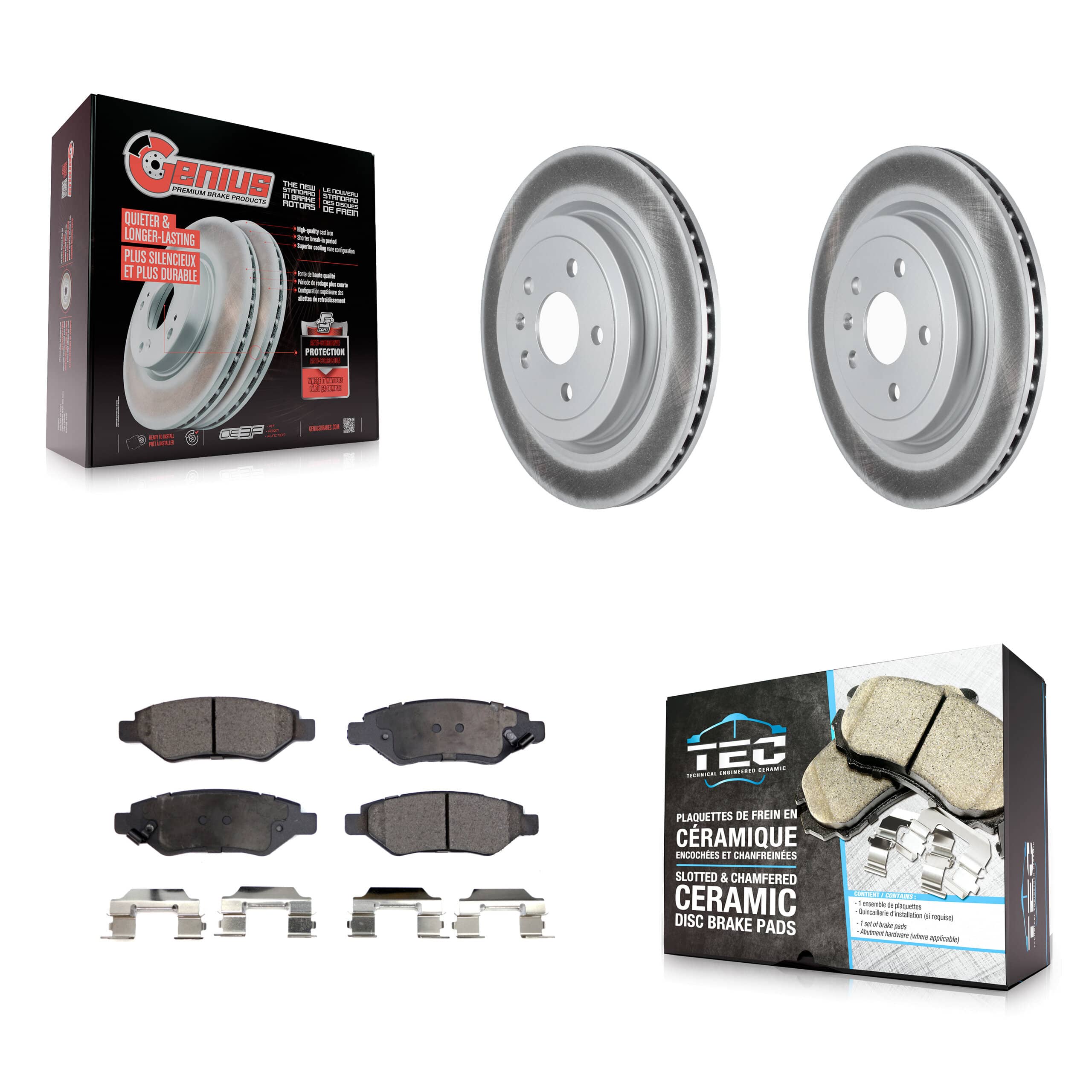 Transit Auto - KGT-102483 - Rear Disc Brake Kits