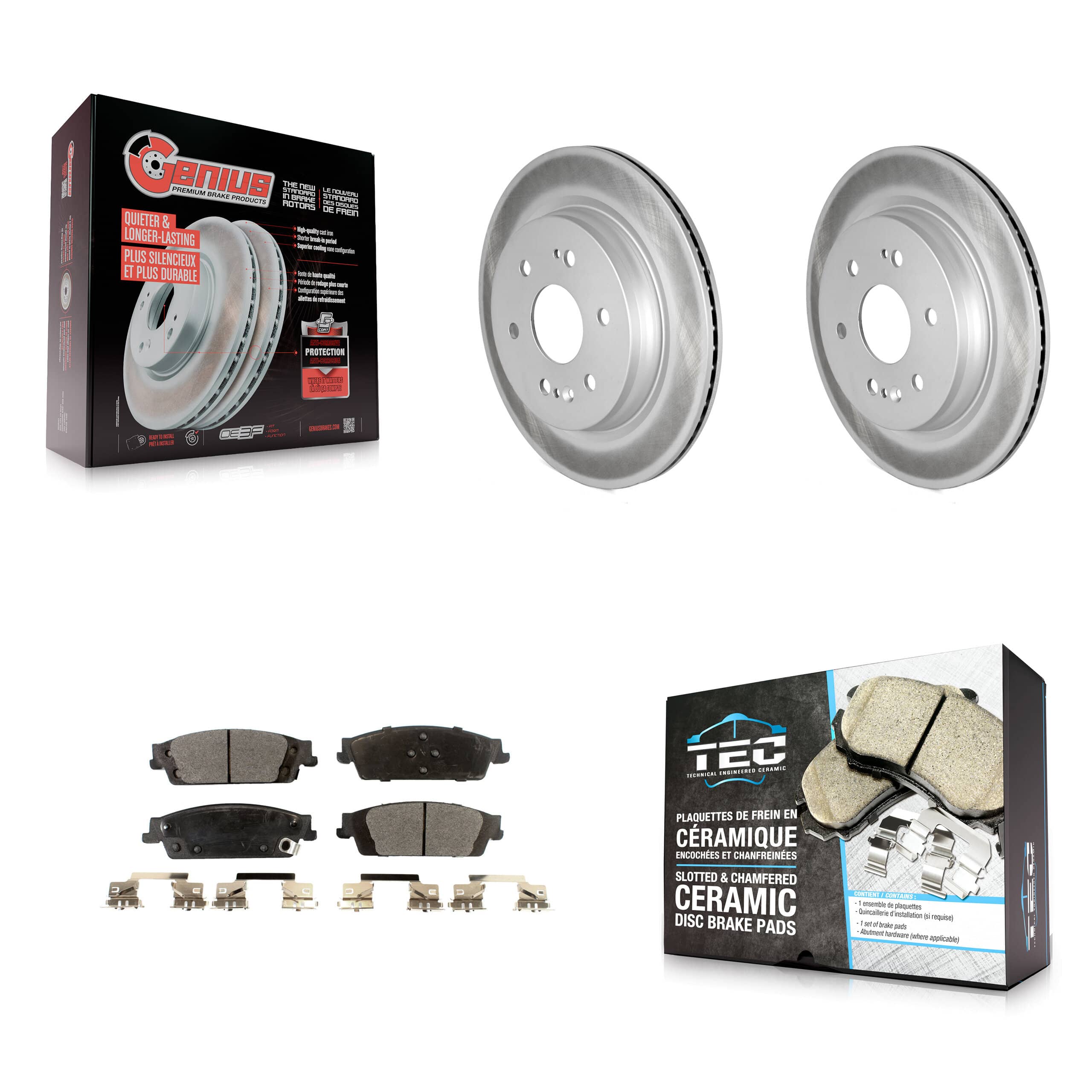 Transit Auto - KGT-102573 - Rear Disc Brake Kits