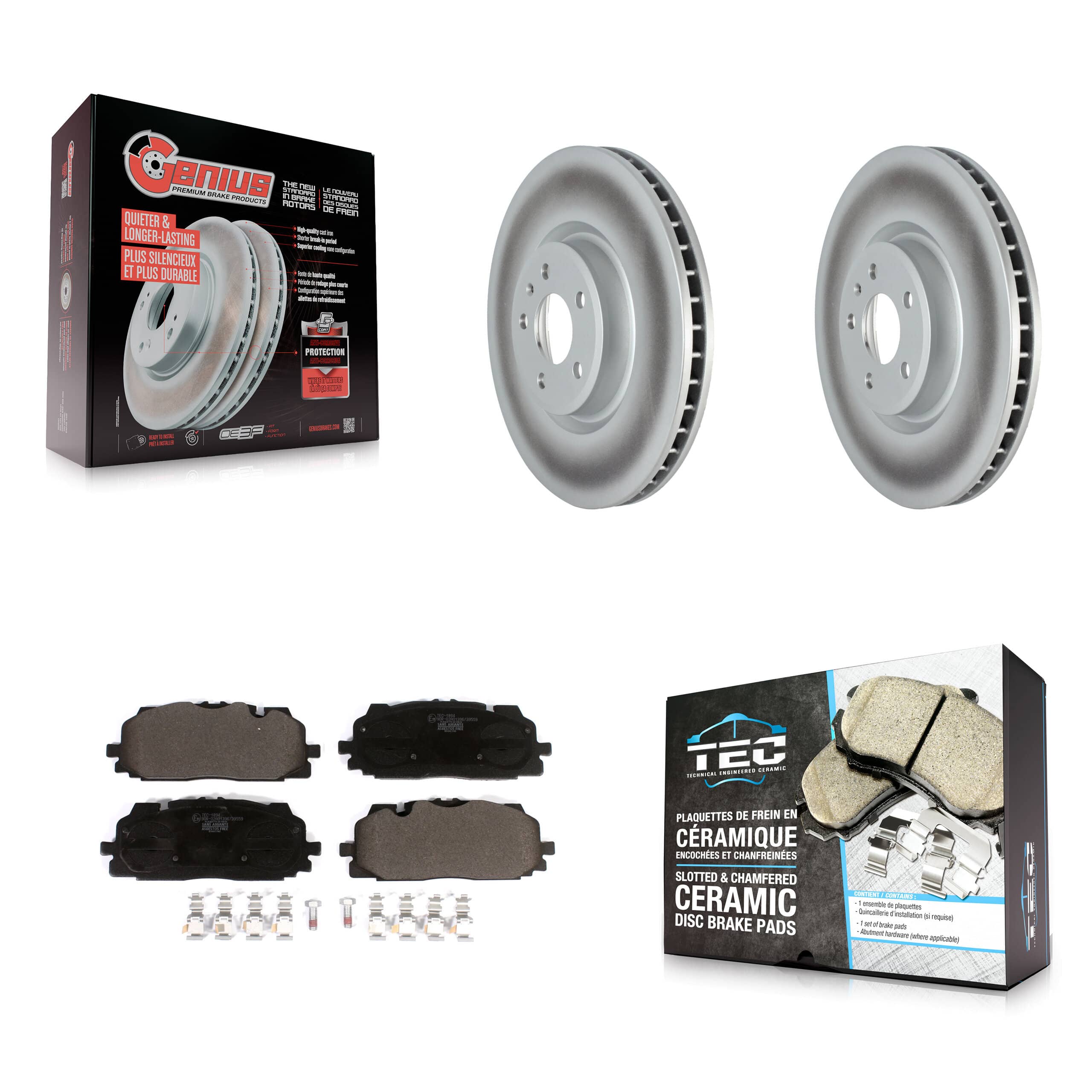 Transit Auto - KGT-102590 - Front Disc Brake Kits
