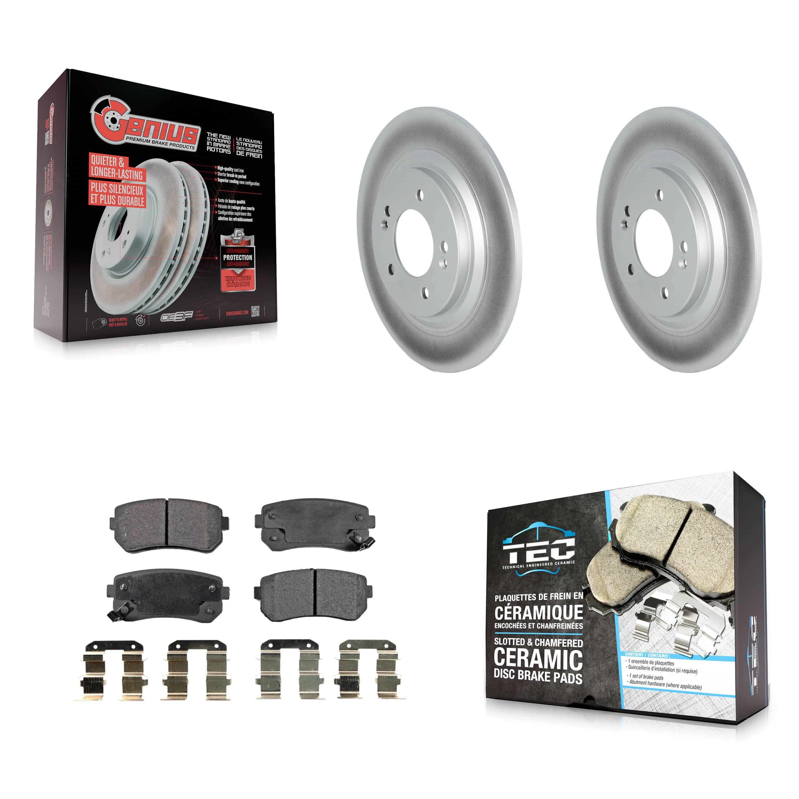 Transit Auto - KGT-102674 - Rear Disc Brake Kits