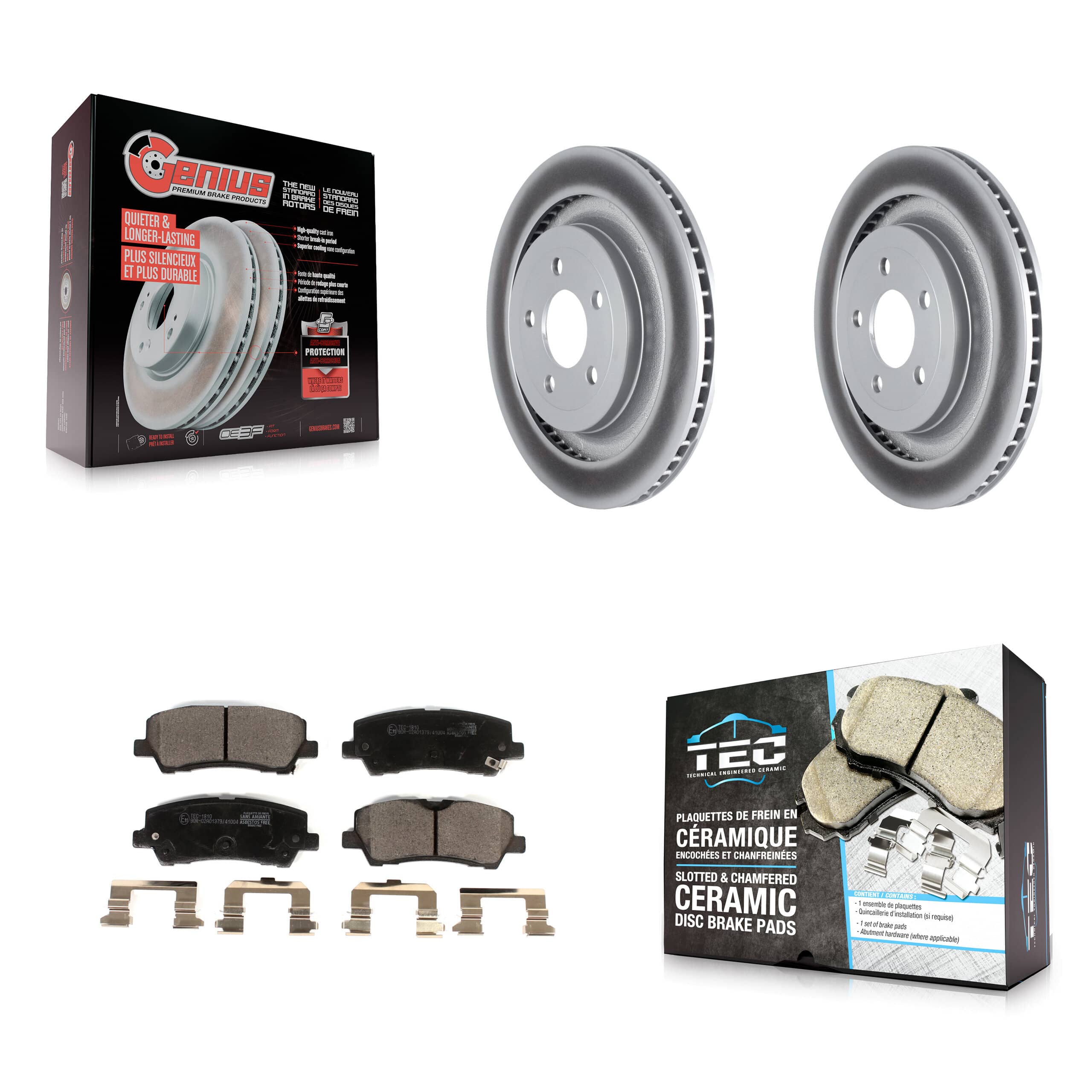 Transit Auto - KGT-102677 - Rear Disc Brake Kits