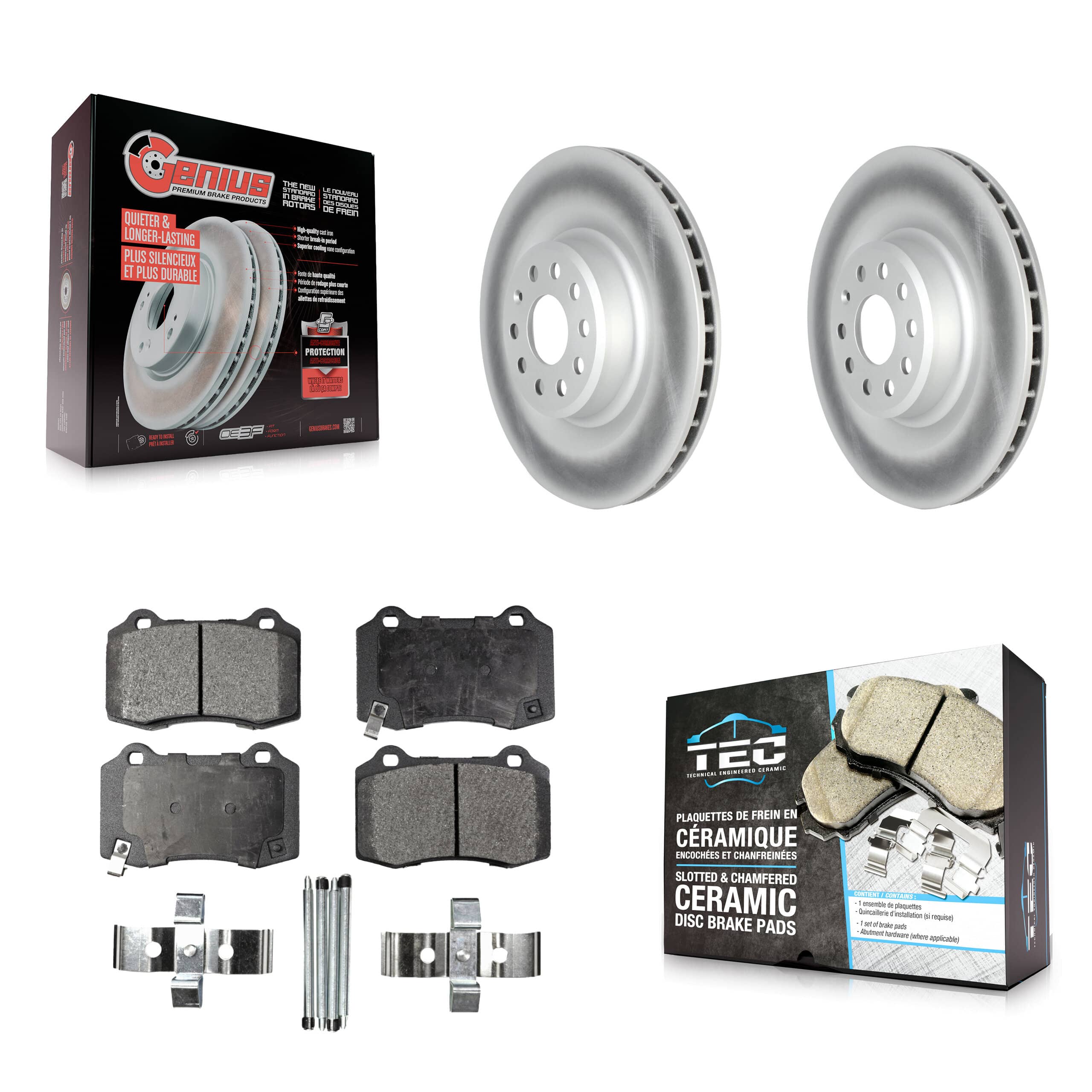 Transit Auto - KGT-102680 - Rear Disc Brake Kits