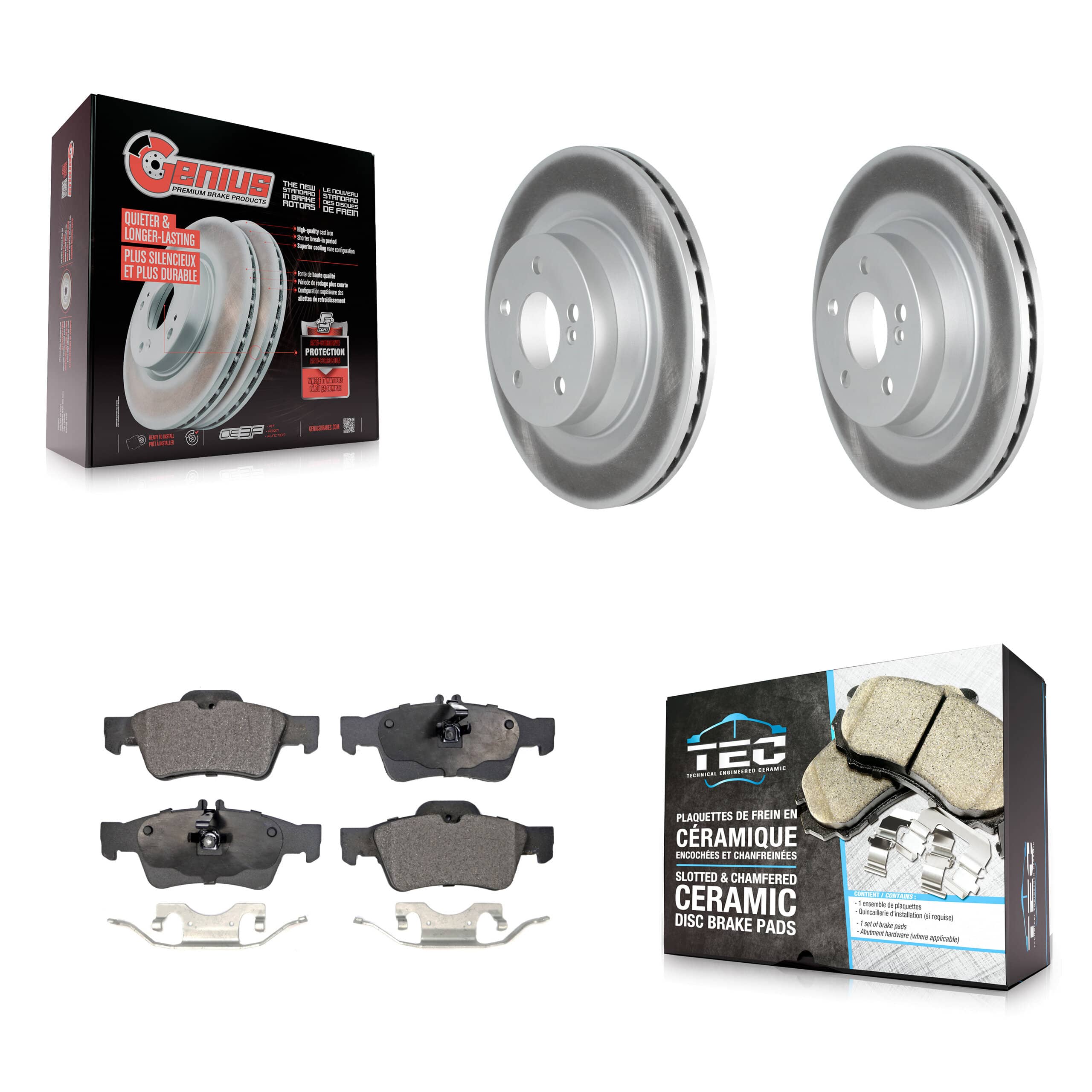 Transit Auto - KGT-102689 - Rear Disc Brake Kits