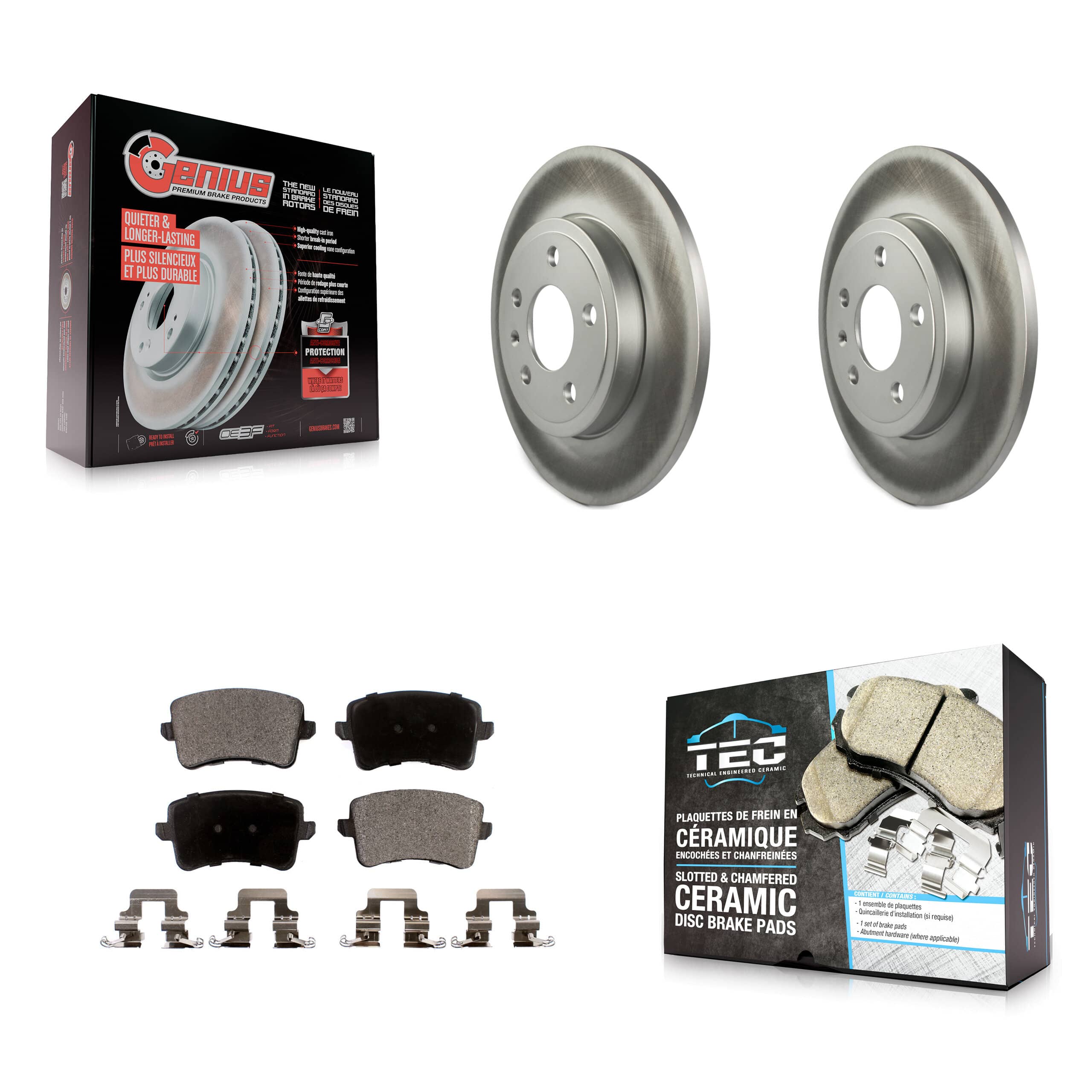 Transit Auto - KGT-102692 - Rear Disc Brake Kits
