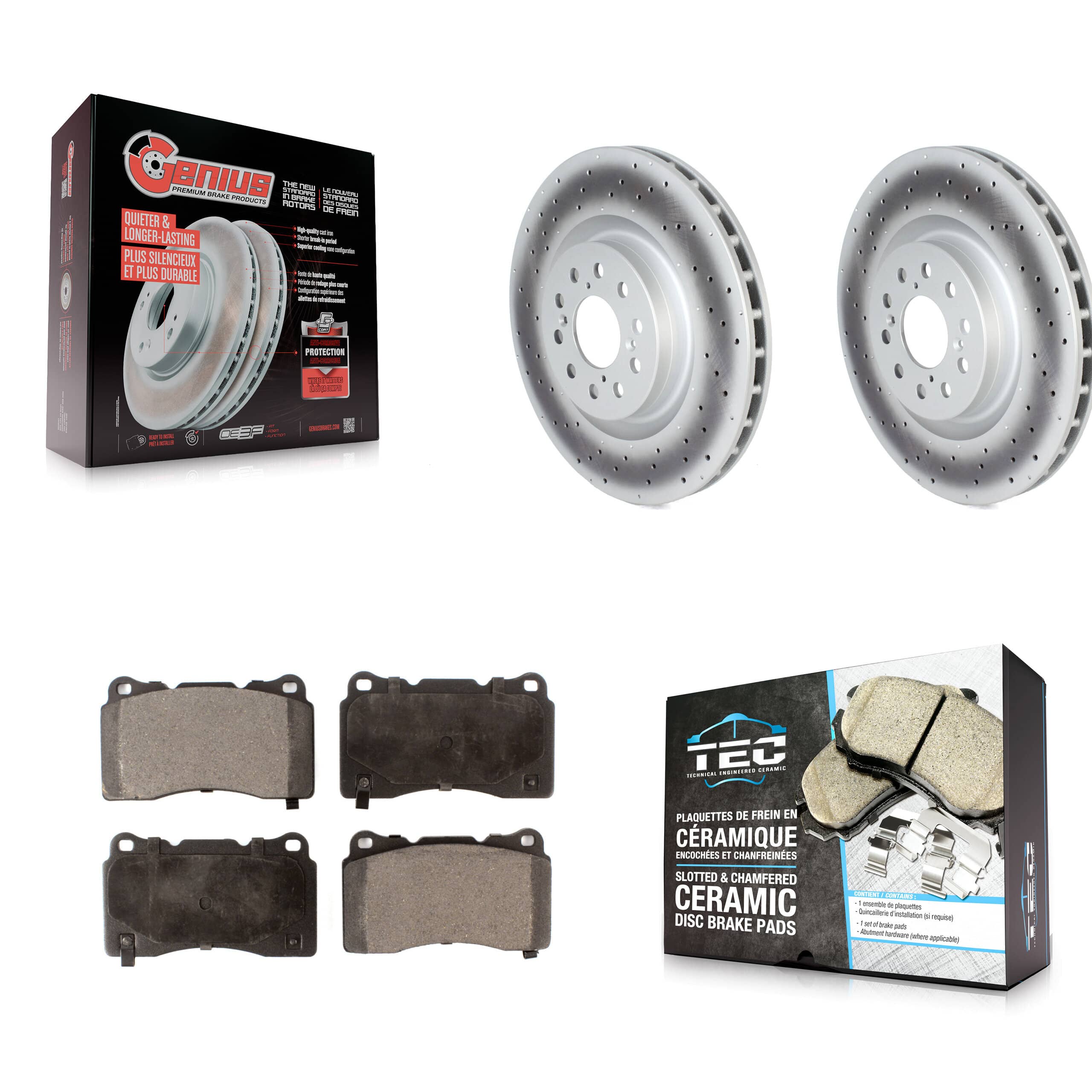 Transit Auto - KGT-102710 - Front Disc Brake Kits