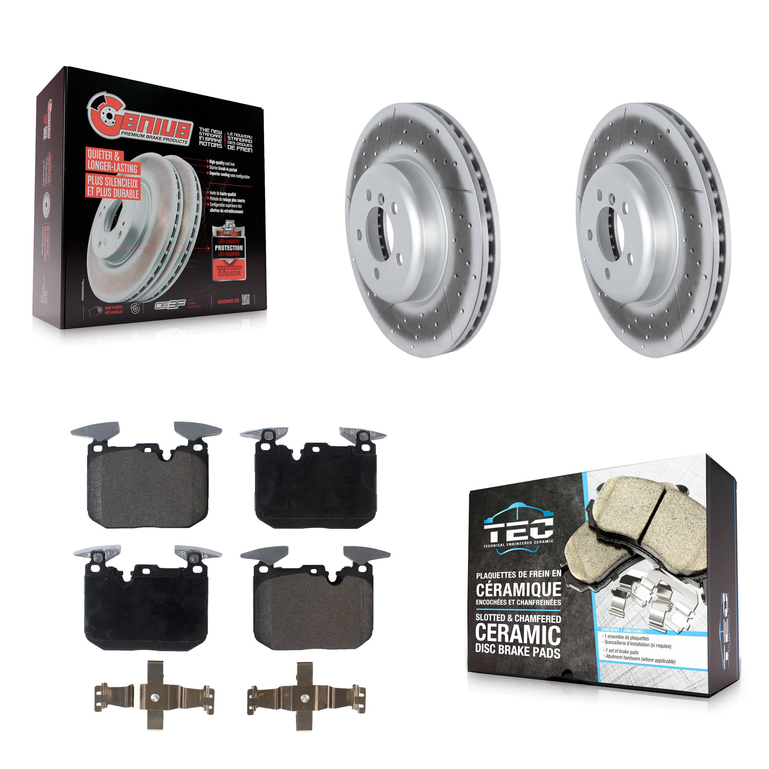 Transit Auto - KGT-102723 - Front Disc Brake Kits