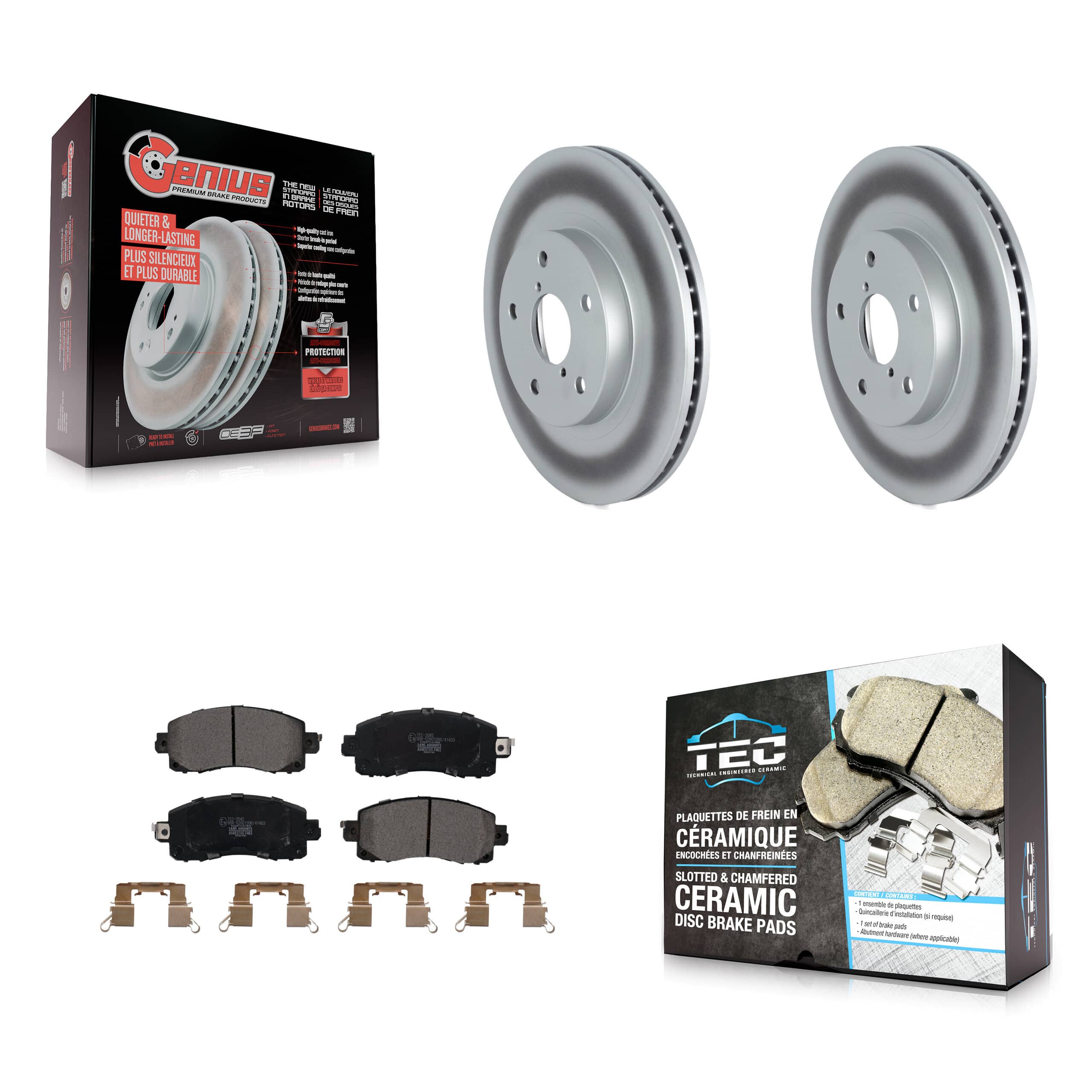 Transit Auto - KGT-102725 - Front Disc Brake Kits