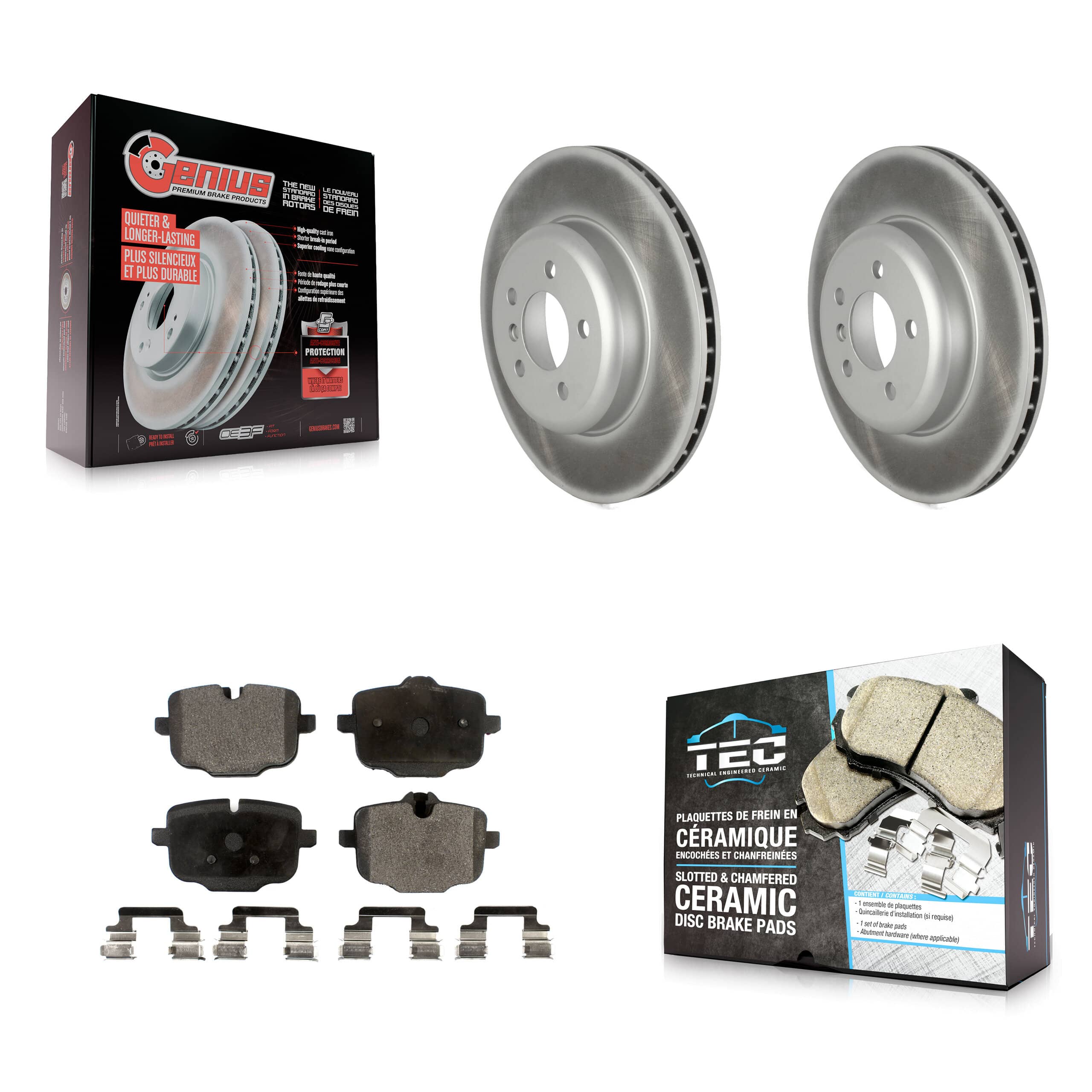 Transit Auto - KGT-102763 - Rear Disc Brake Kits