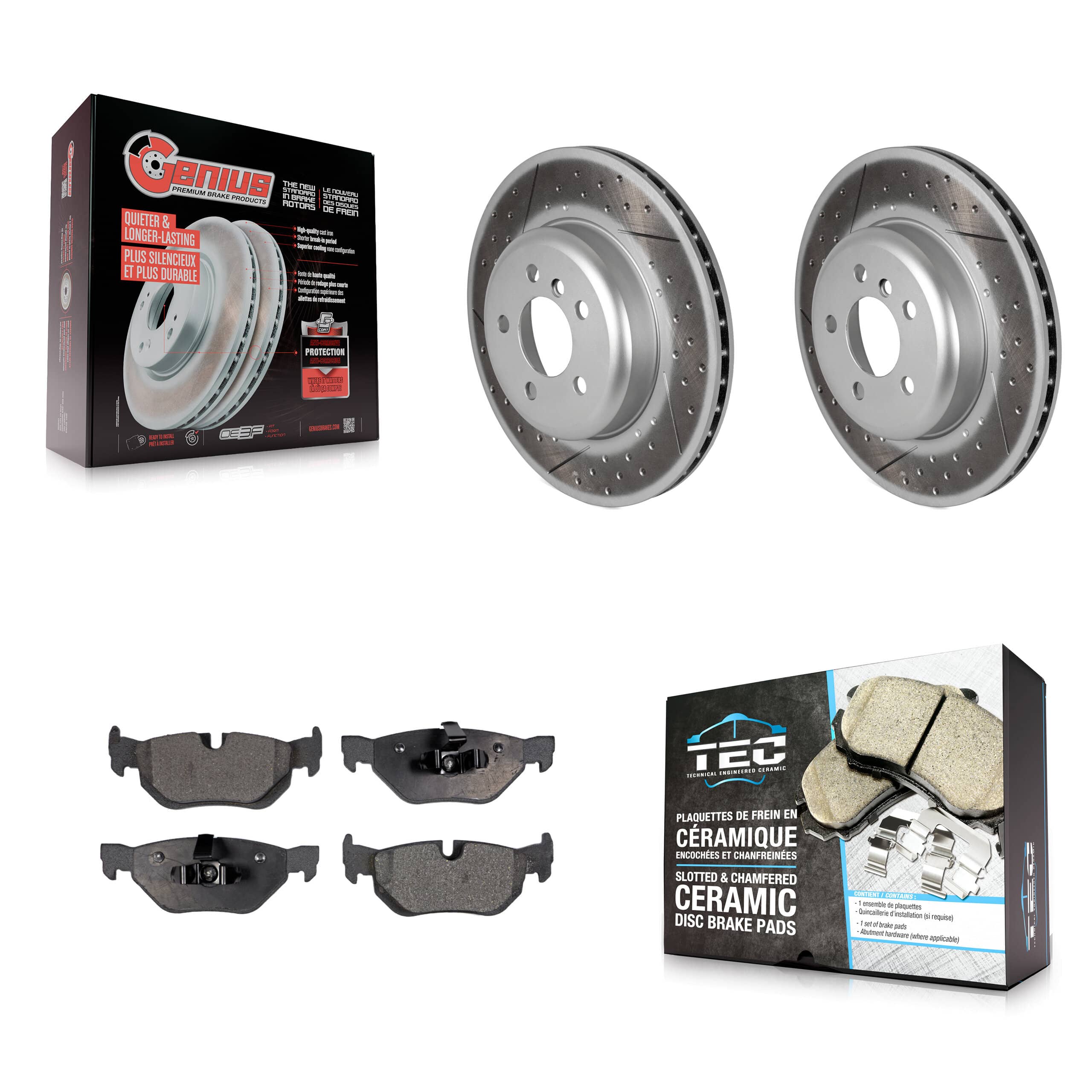 Transit Auto - KGT-102769 - Rear Disc Brake Kits