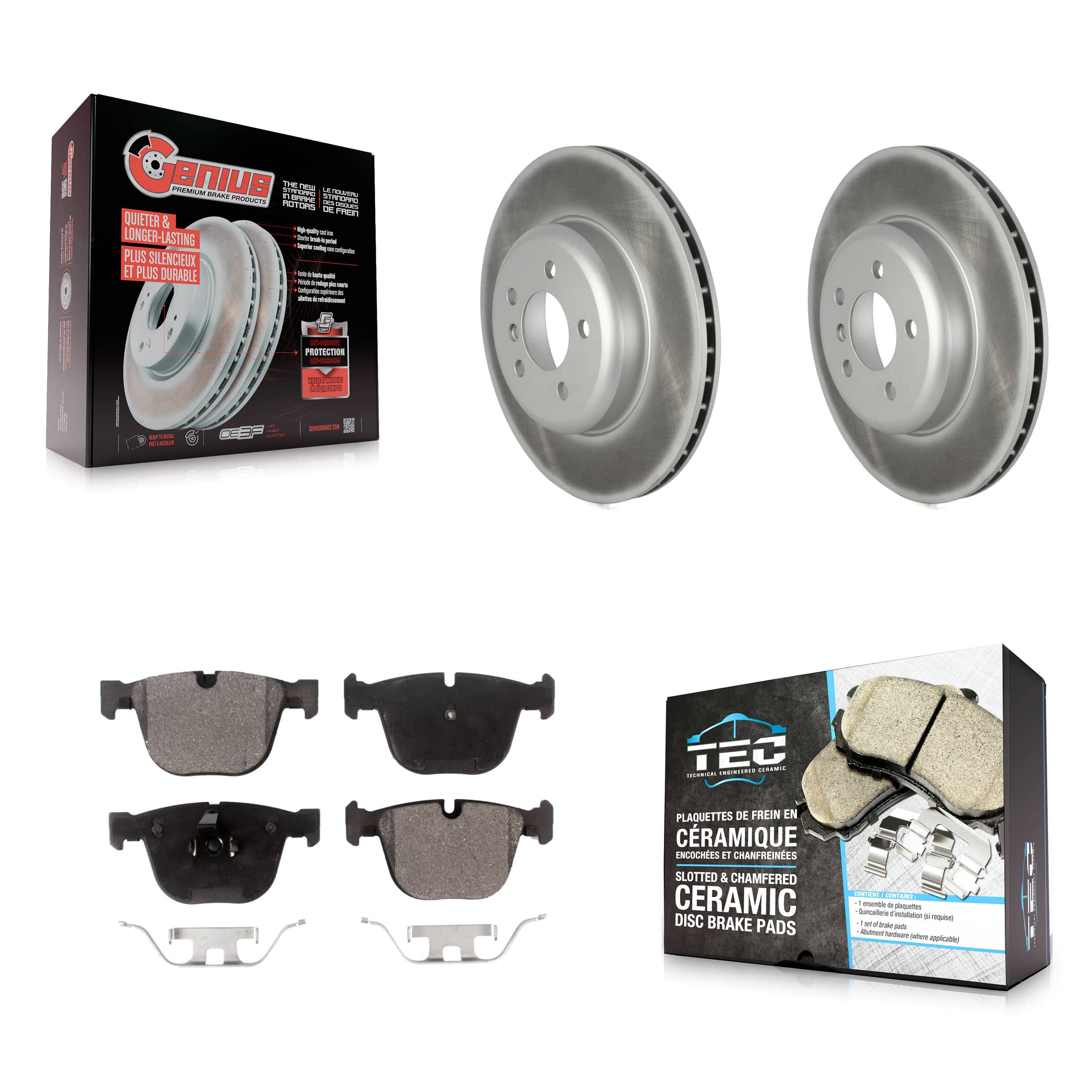 Transit Auto - KGT-102778 - Rear Disc Brake Kits