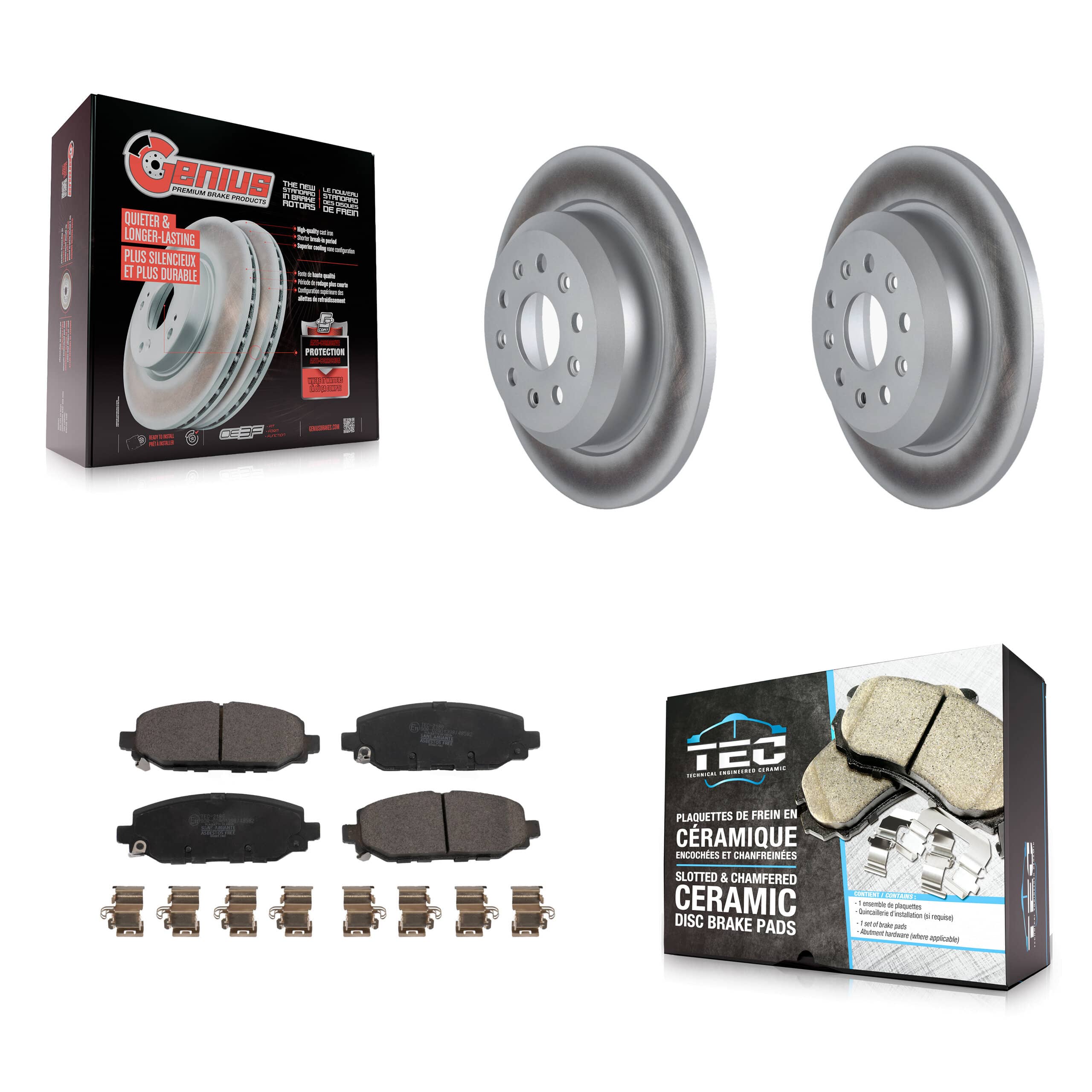 Transit Auto - KGT-102811 - Rear Disc Brake Kits