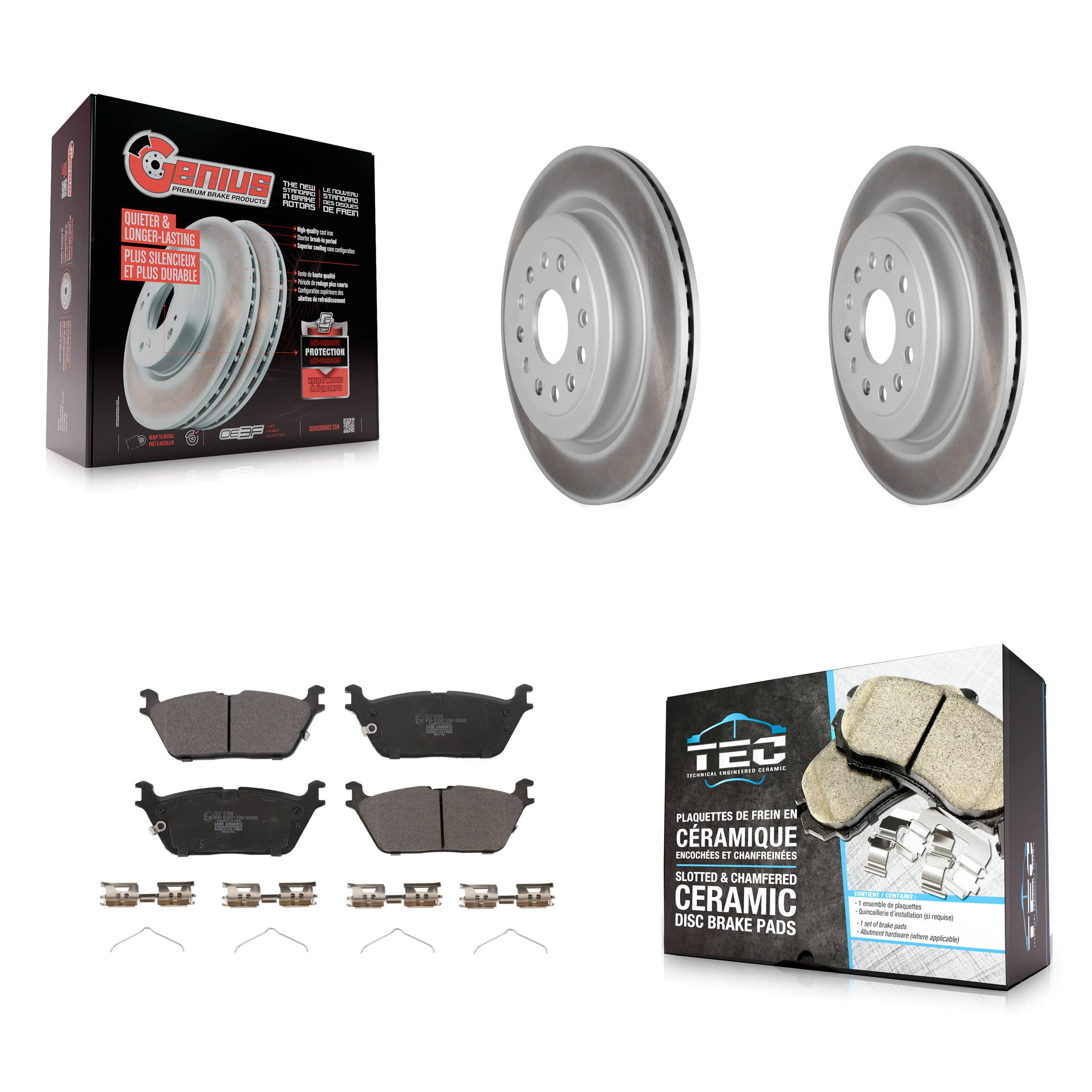 Transit Auto - KGT-102813 - Rear Disc Brake Kits