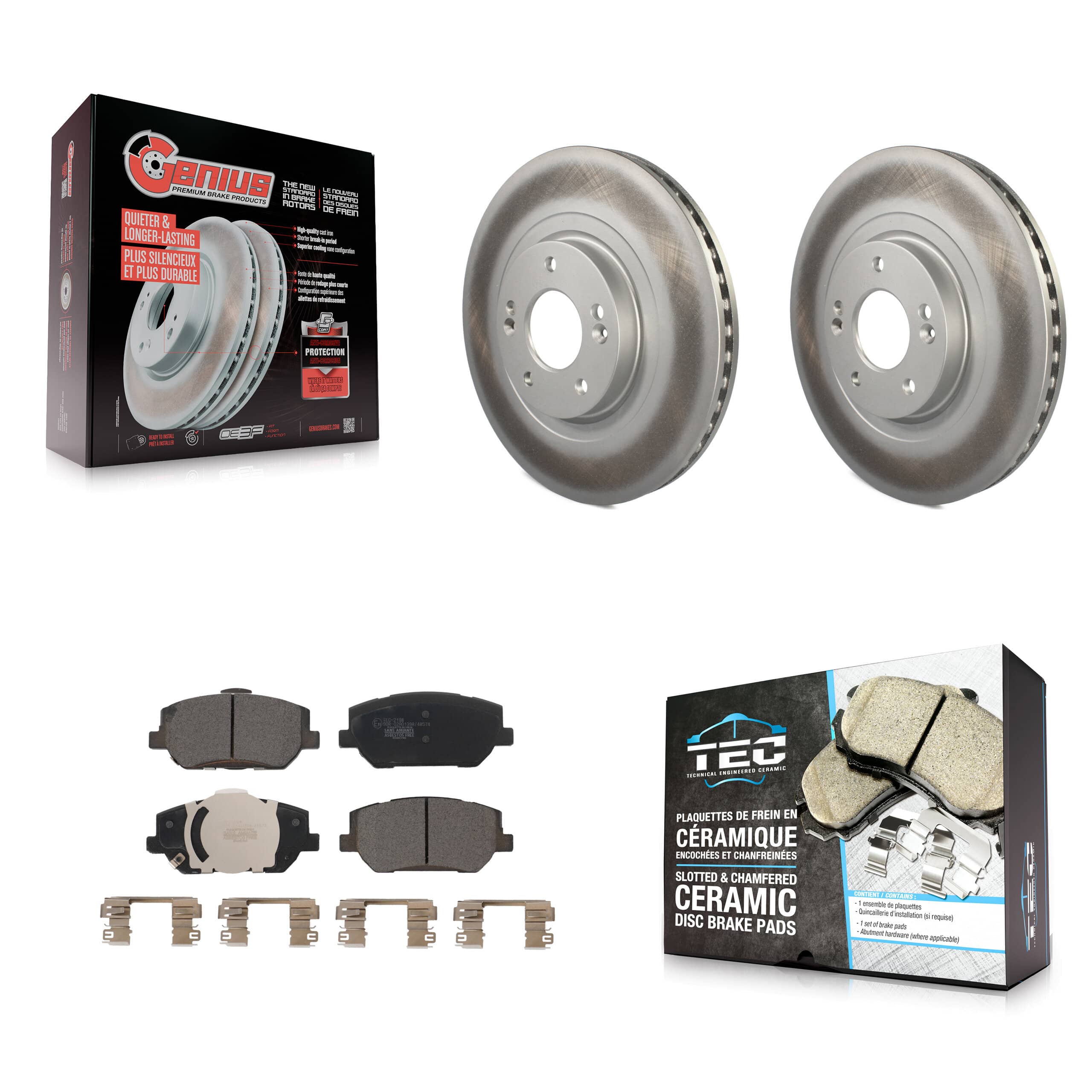 Transit Auto - KGT-102817 - Front Disc Brake Kits