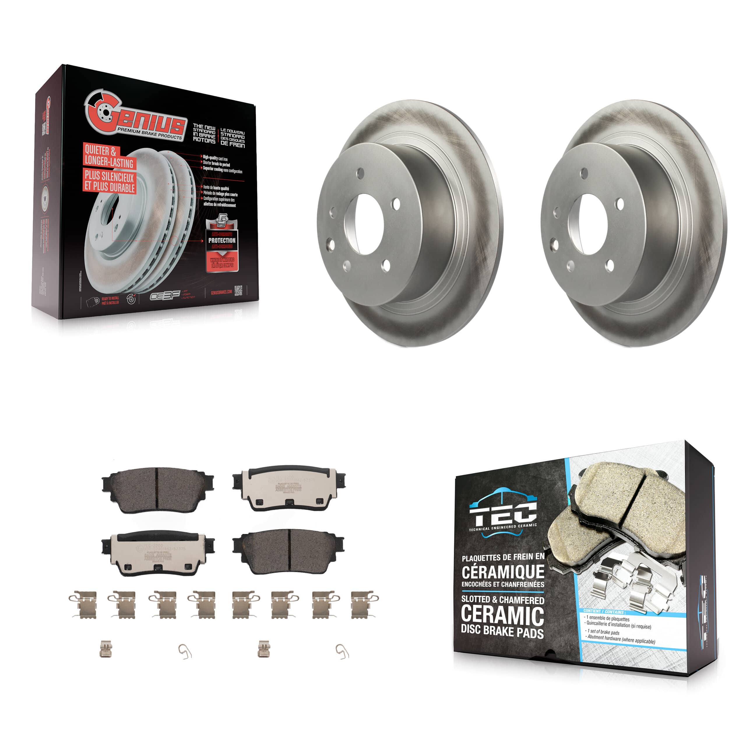 Transit Auto - KGT-102860 - Rear Disc Brake Kits