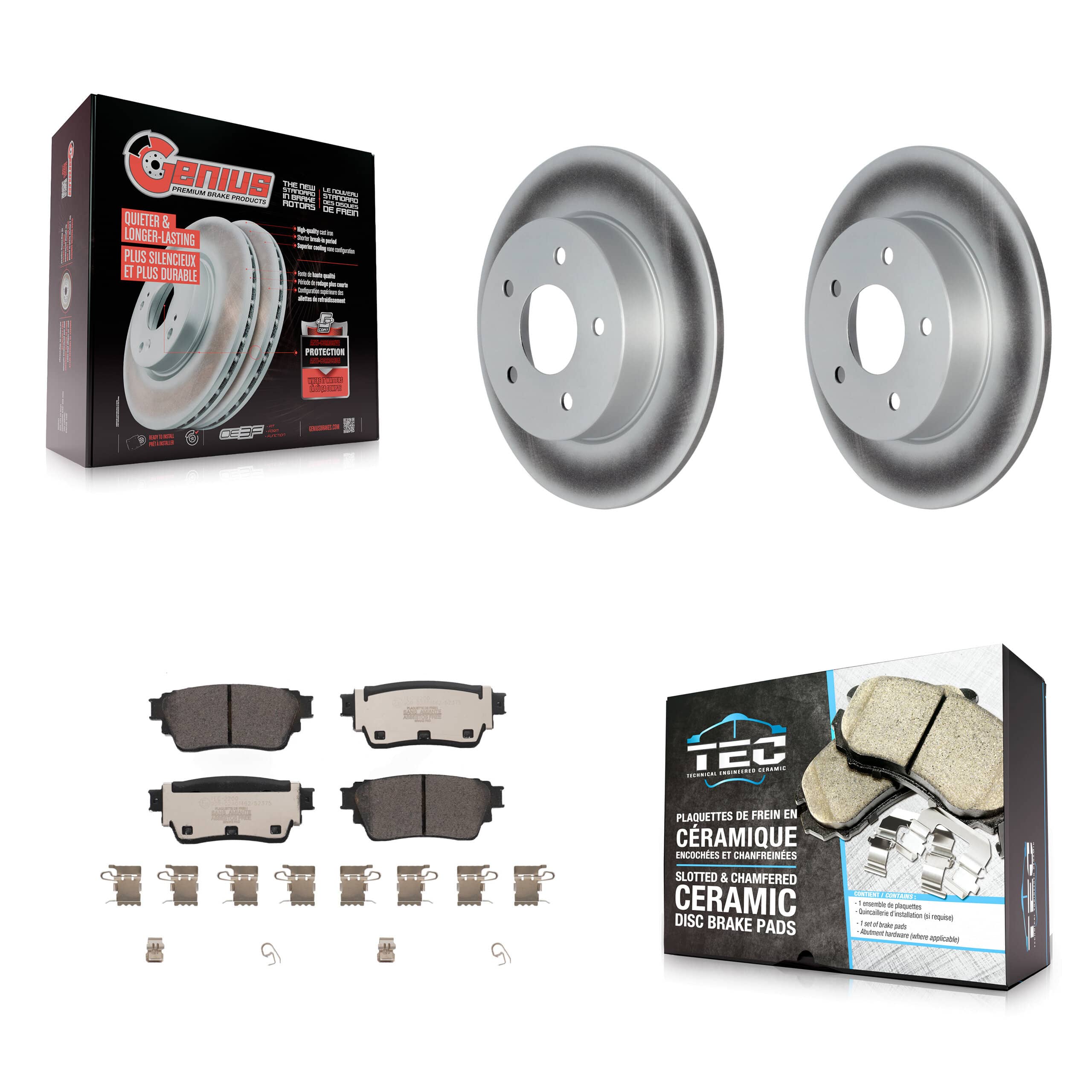 Transit Auto - KGT-102861 - Rear Disc Brake Kits