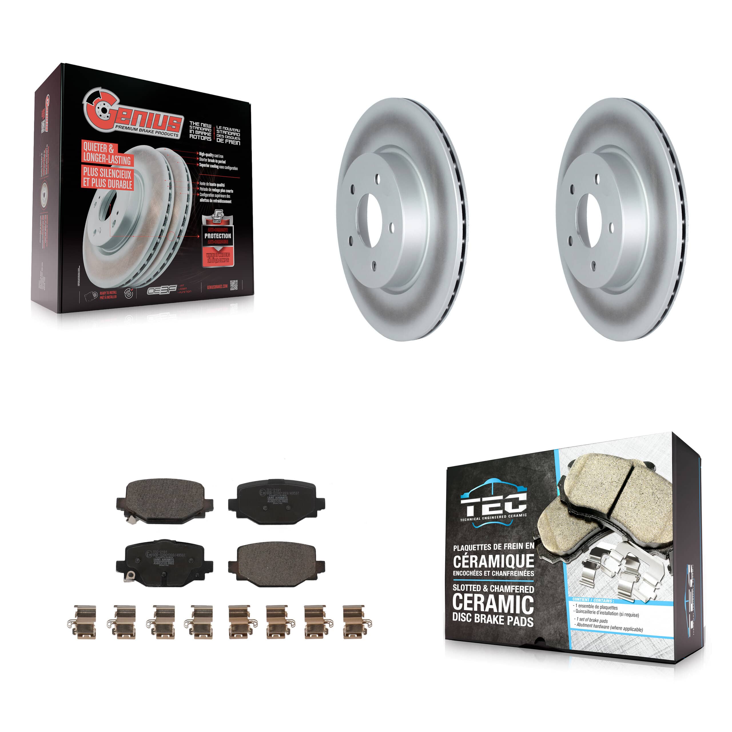 Transit Auto - KGT-102865 - Rear Disc Brake Kits