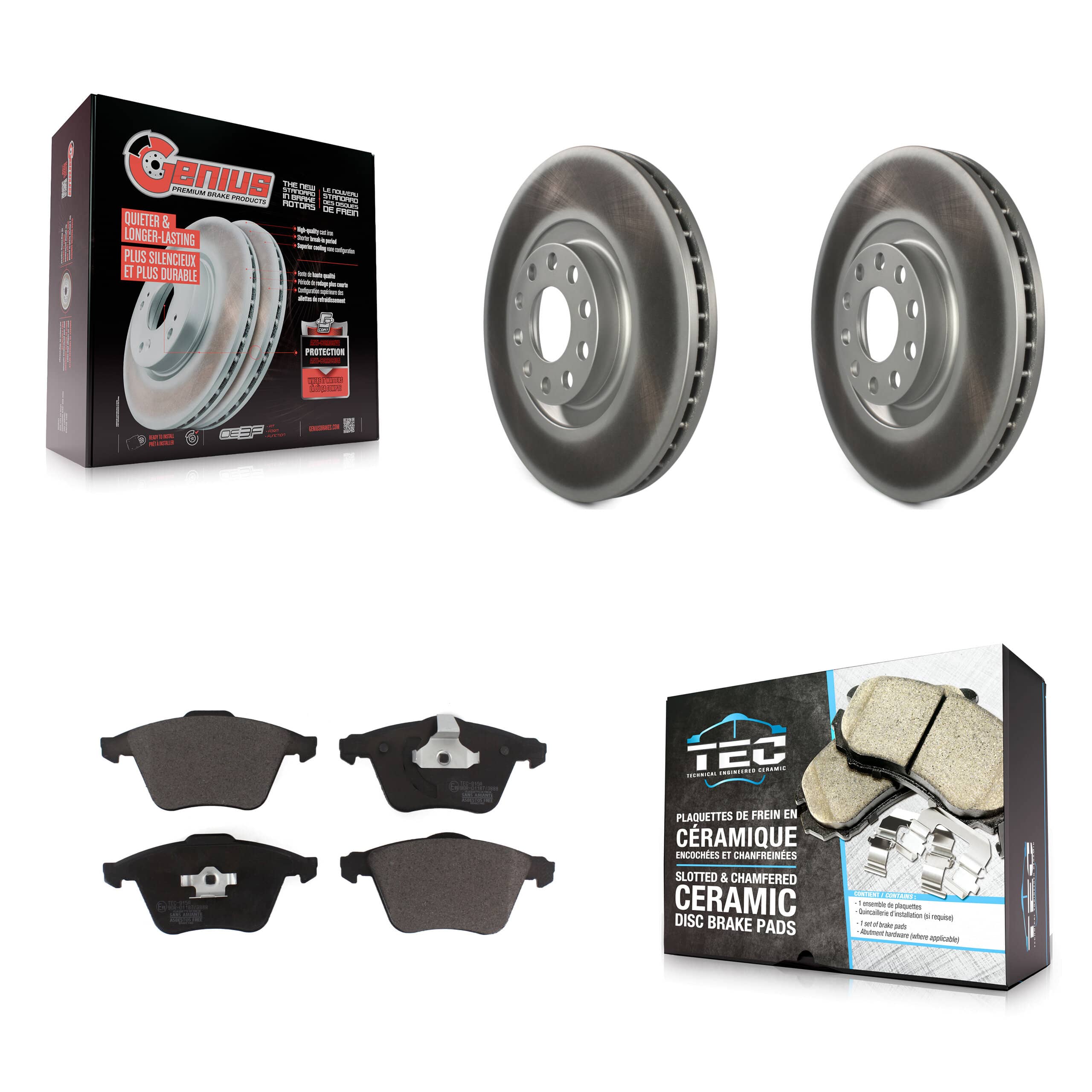 Transit Auto - KGT-102868 - Front Disc Brake Kits