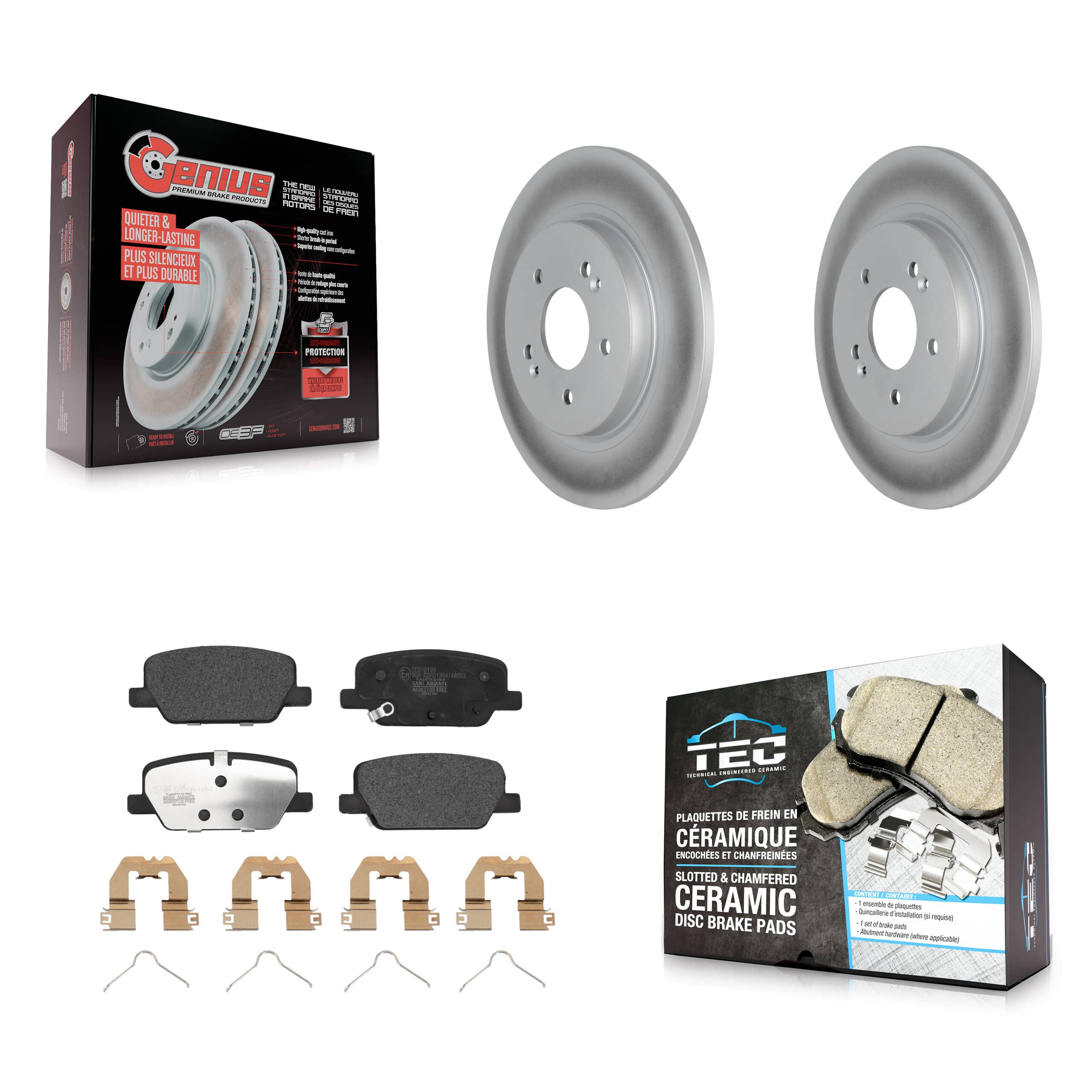 Transit Auto - KGT-102890 - Rear Disc Brake Kits