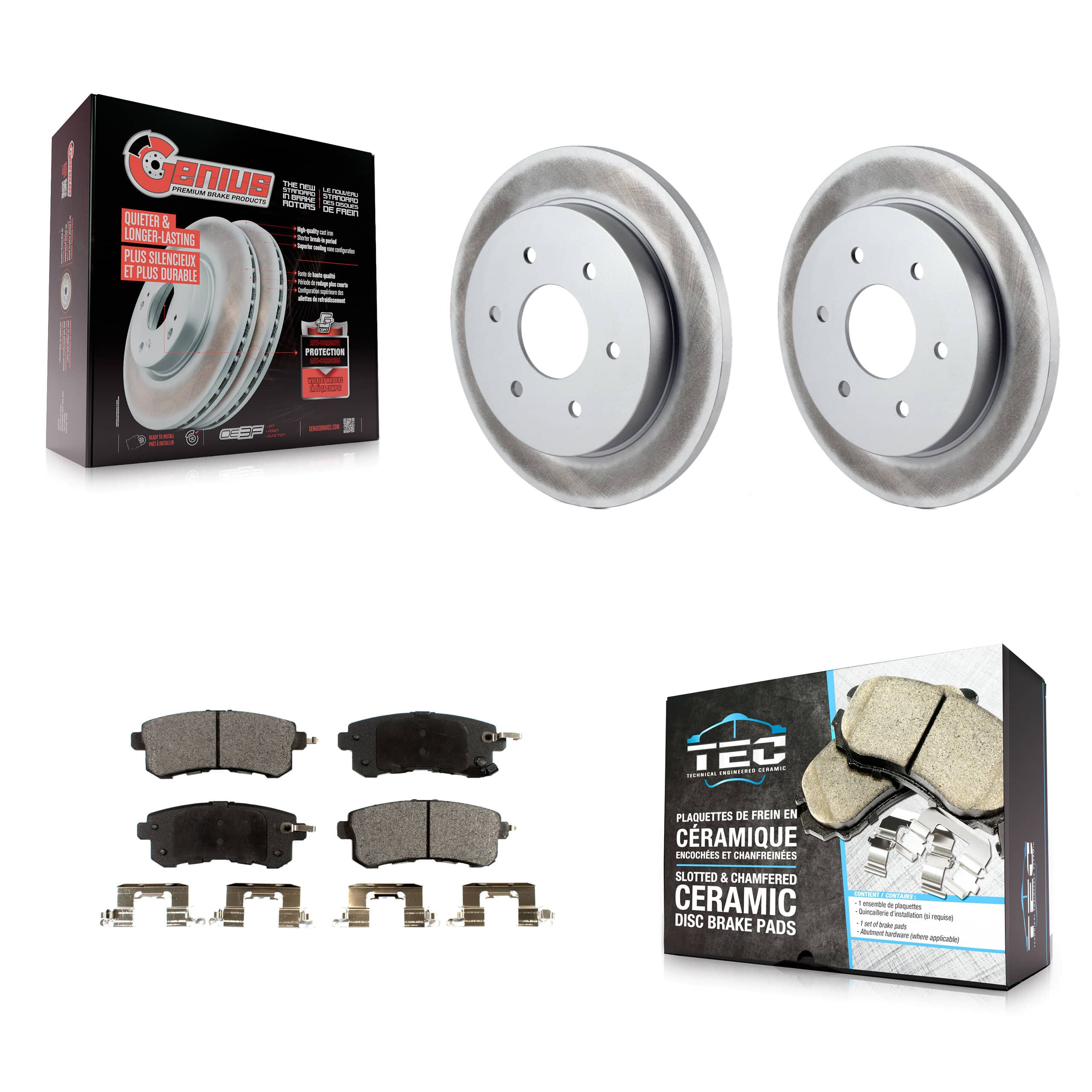 Transit Auto - KGT-102970 - Rear Disc Brake Kits