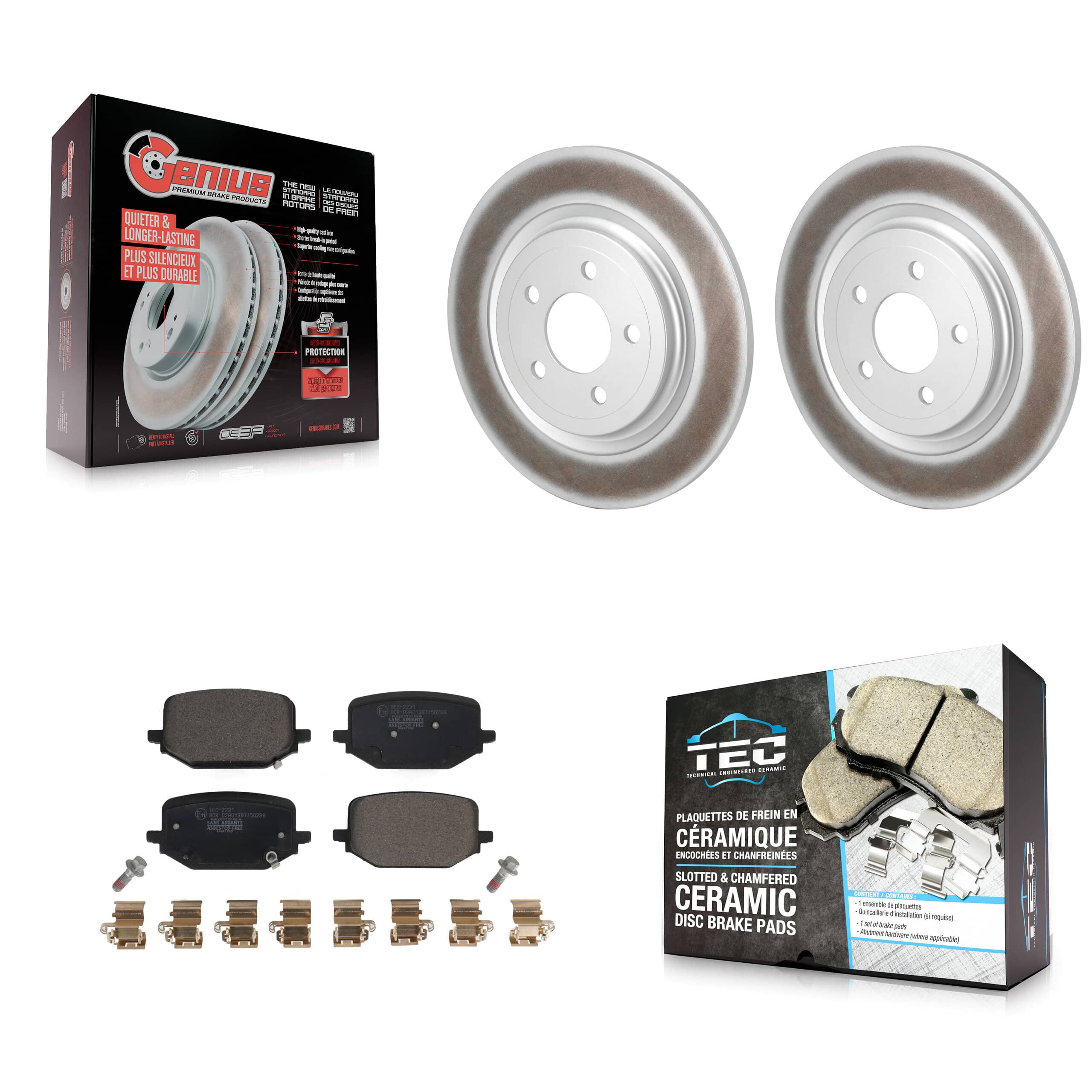 Transit Auto - KGT-103058 - Rear Disc Brake Kits