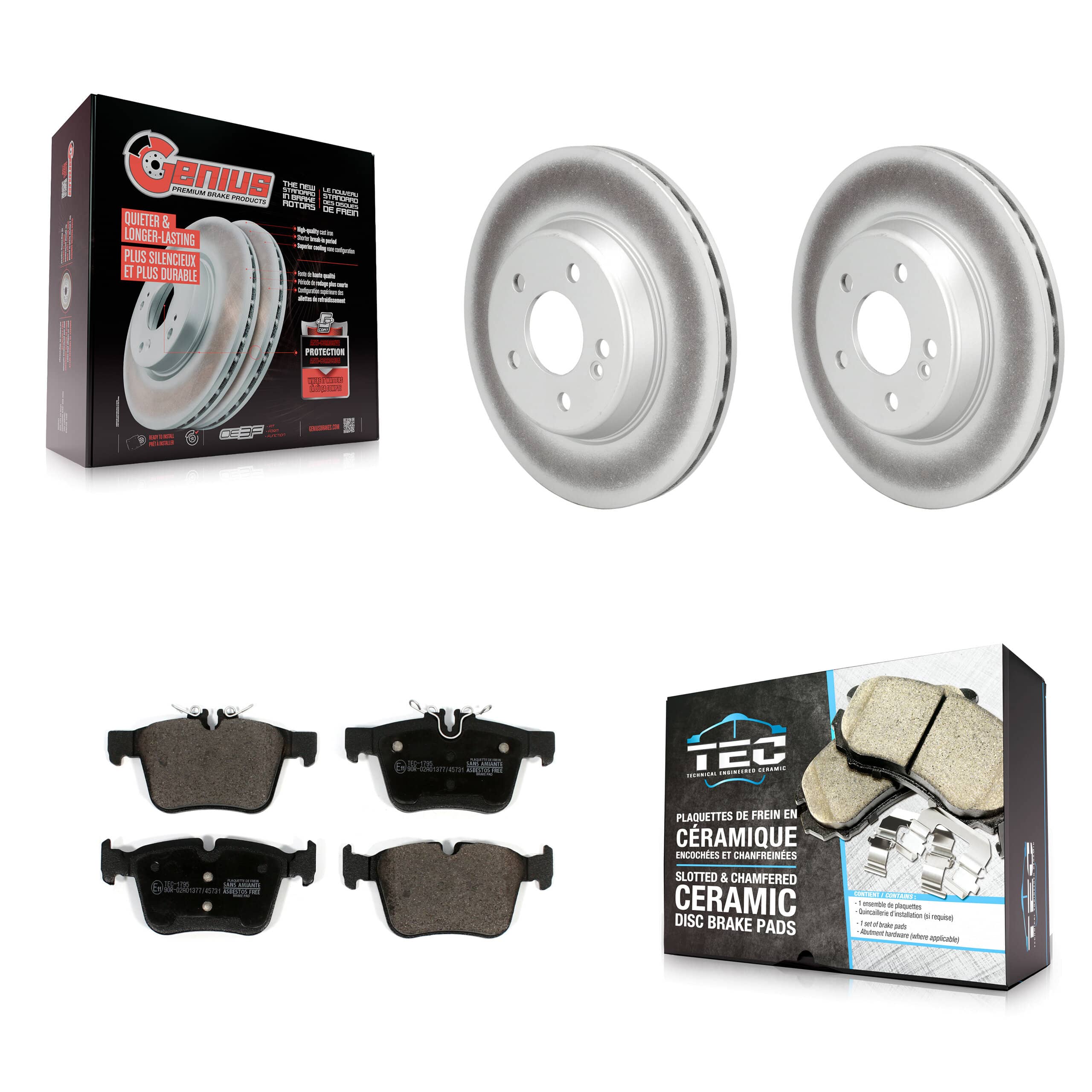 Transit Auto - KGT-103065 - Rear Disc Brake Kits