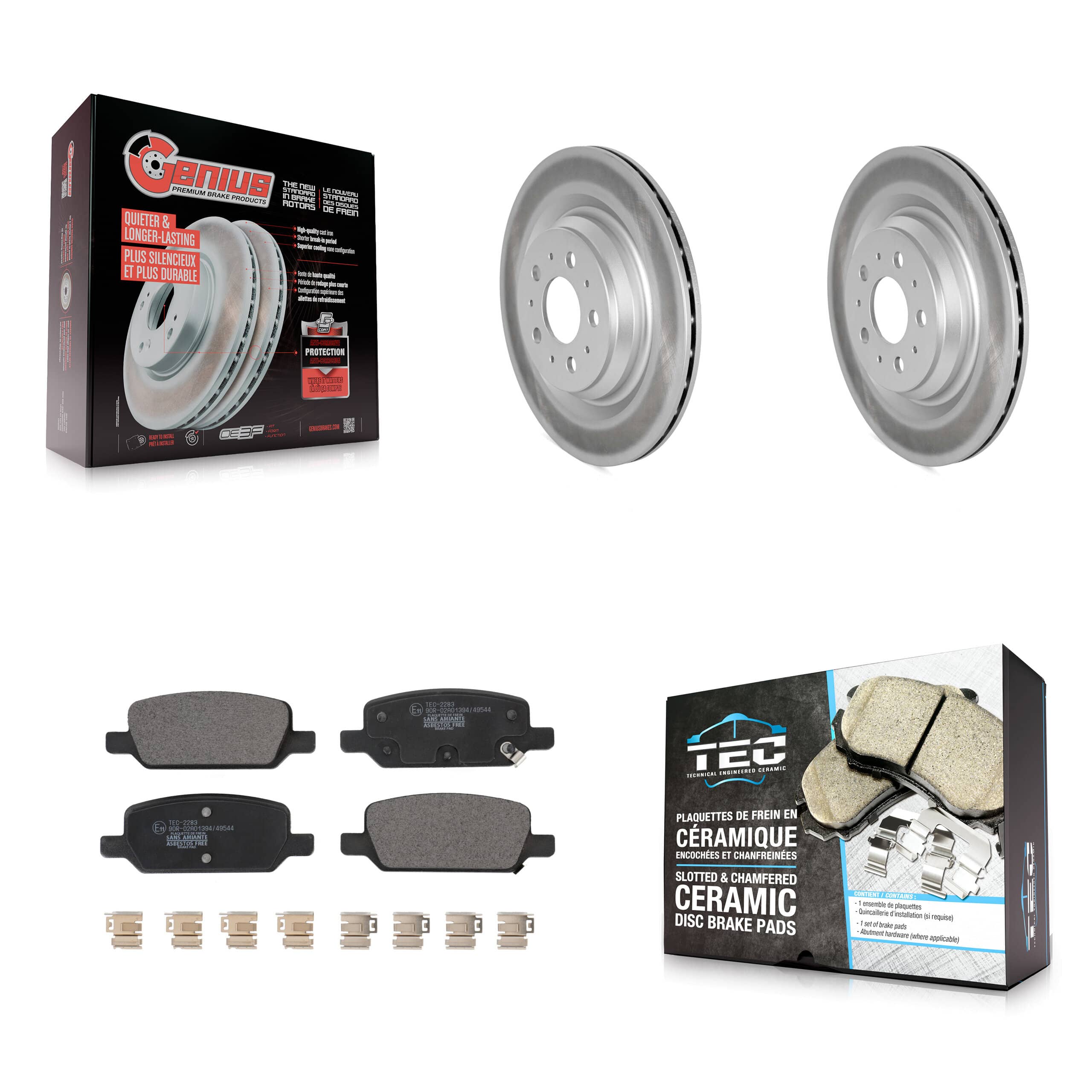 Transit Auto - KGT-103073 - Rear Disc Brake Kits