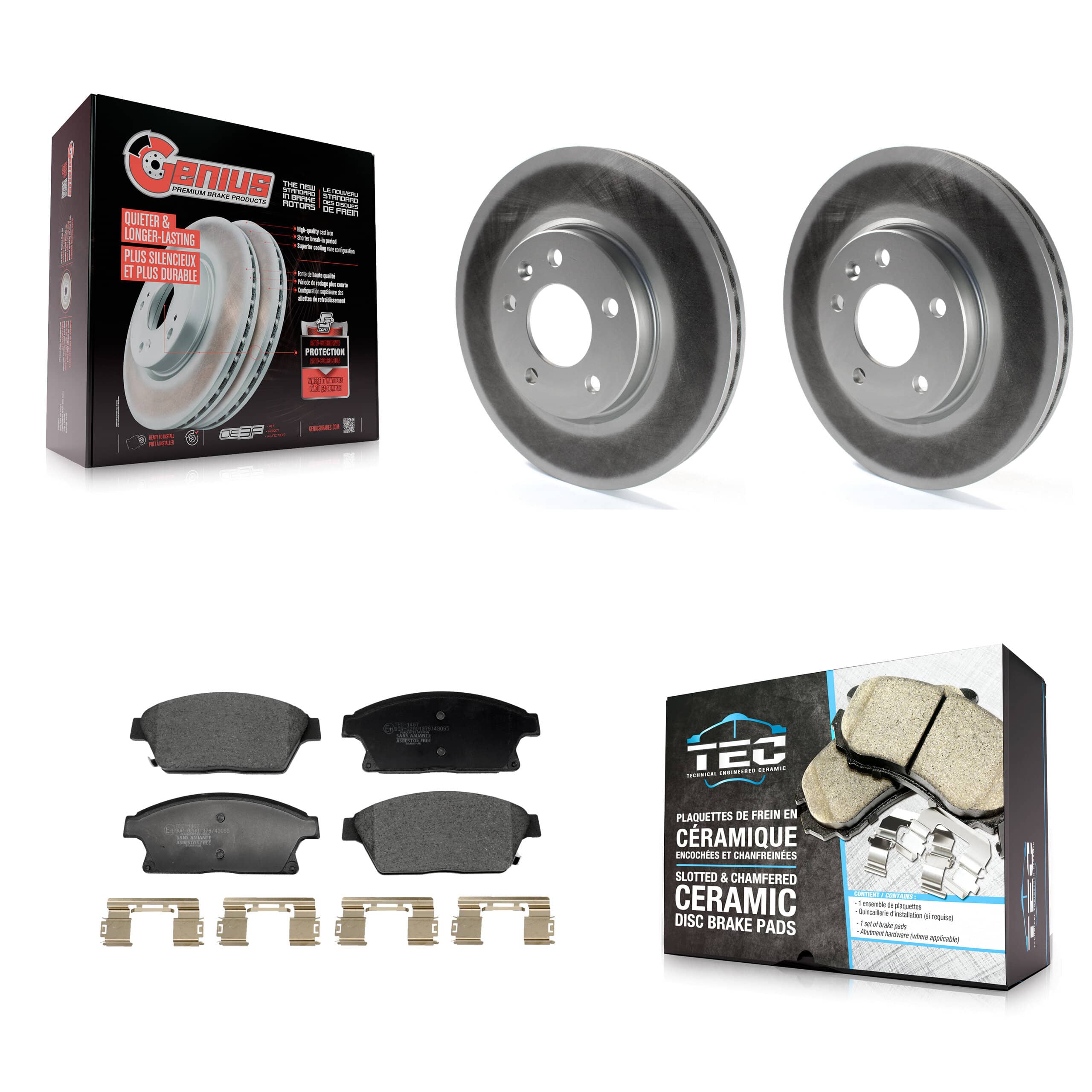 Transit Auto - KGT-103242 - Front Disc Brake Kits