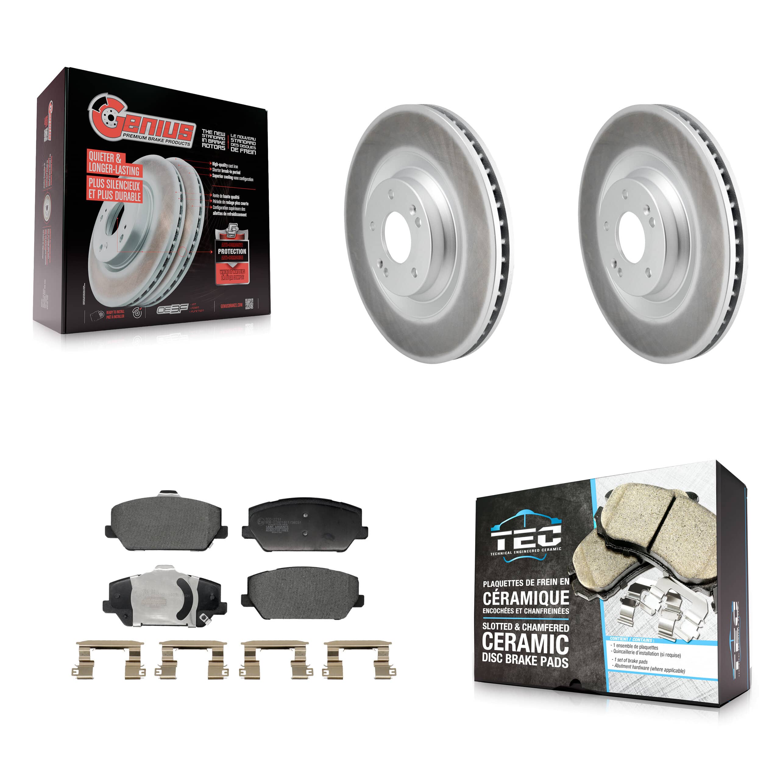 Transit Auto - KGT-103256 - Front Disc Brake Kits