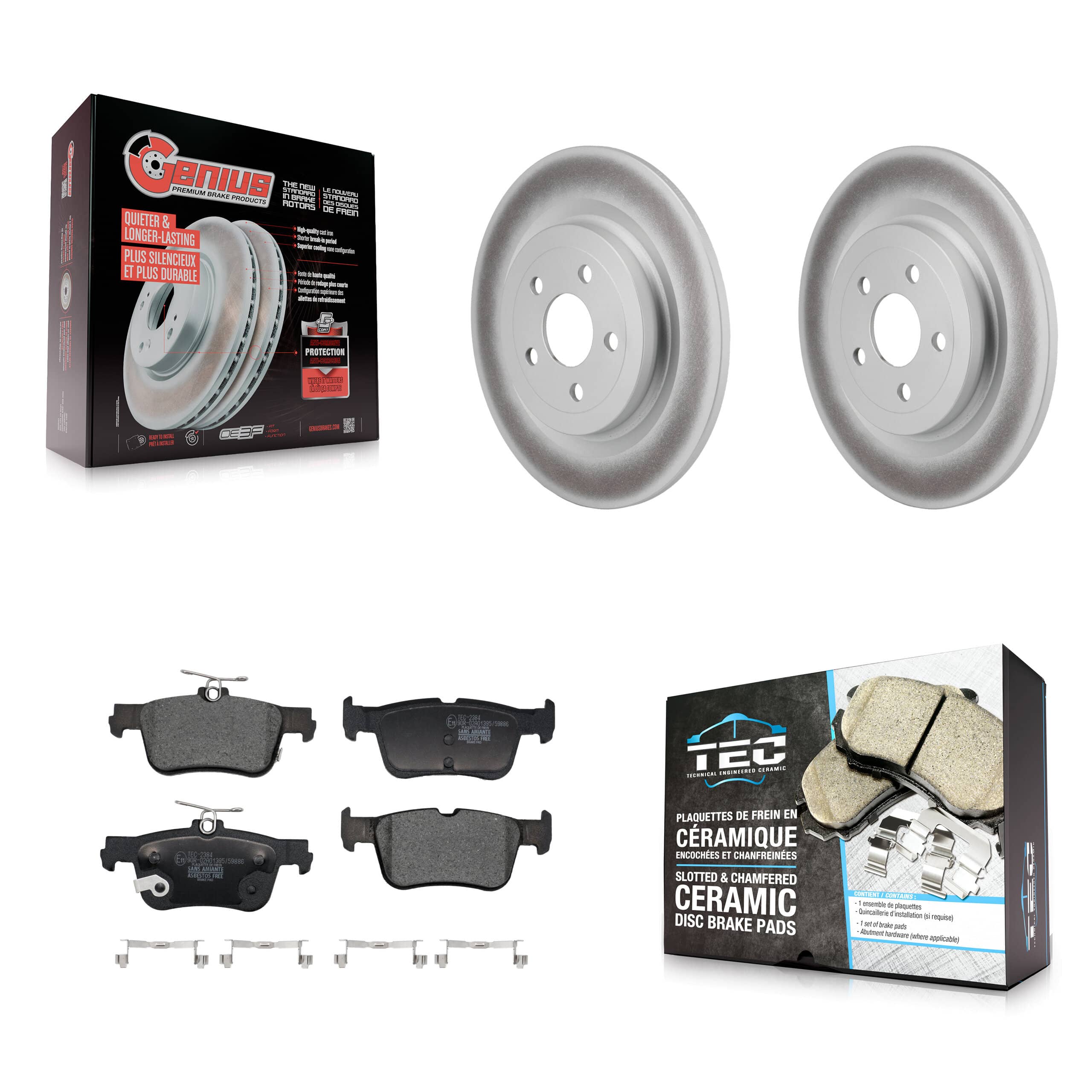 Transit Auto - KGT-103277 - Rear Disc Brake Kits