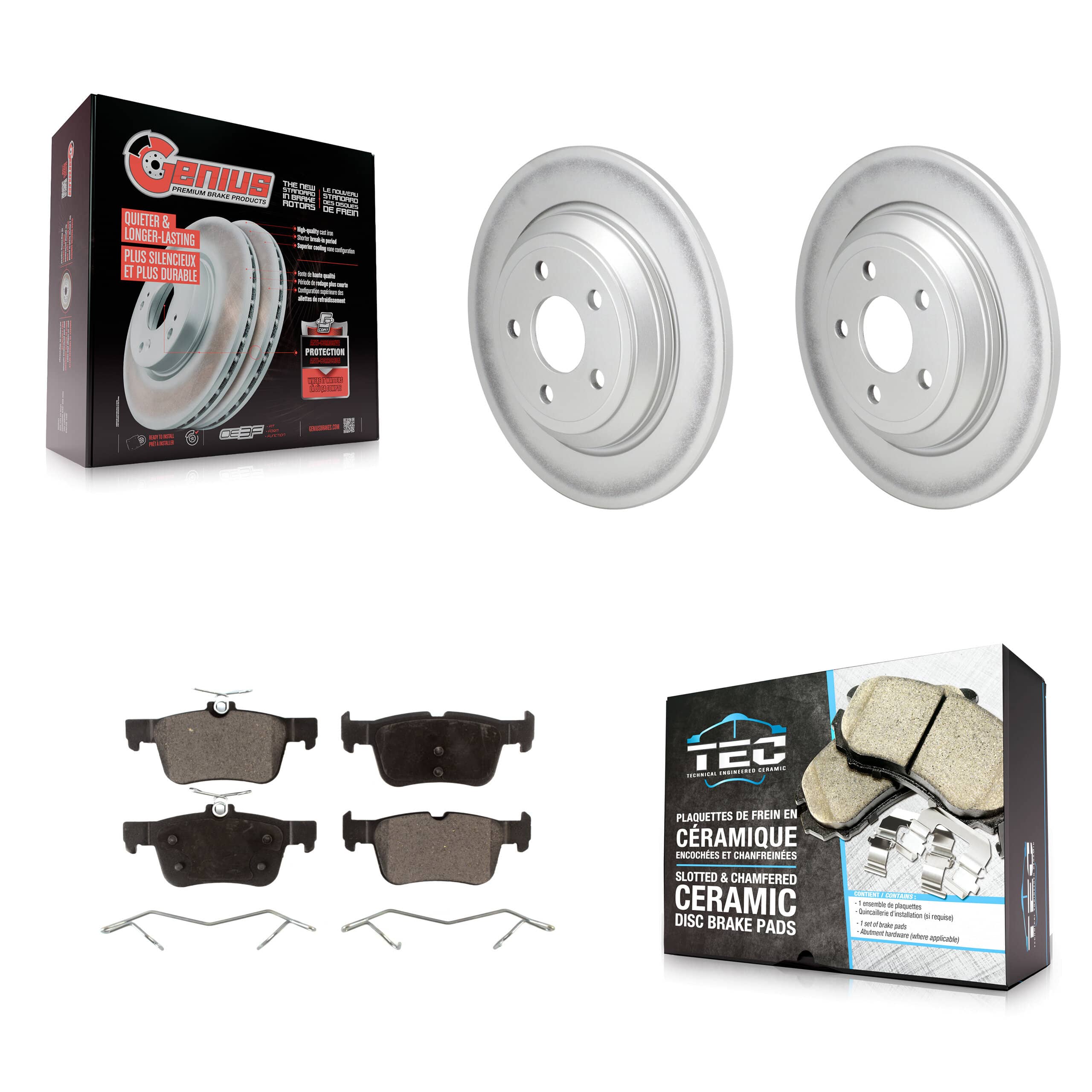 Transit Auto - KGT-103285 - Rear Disc Brake Kits