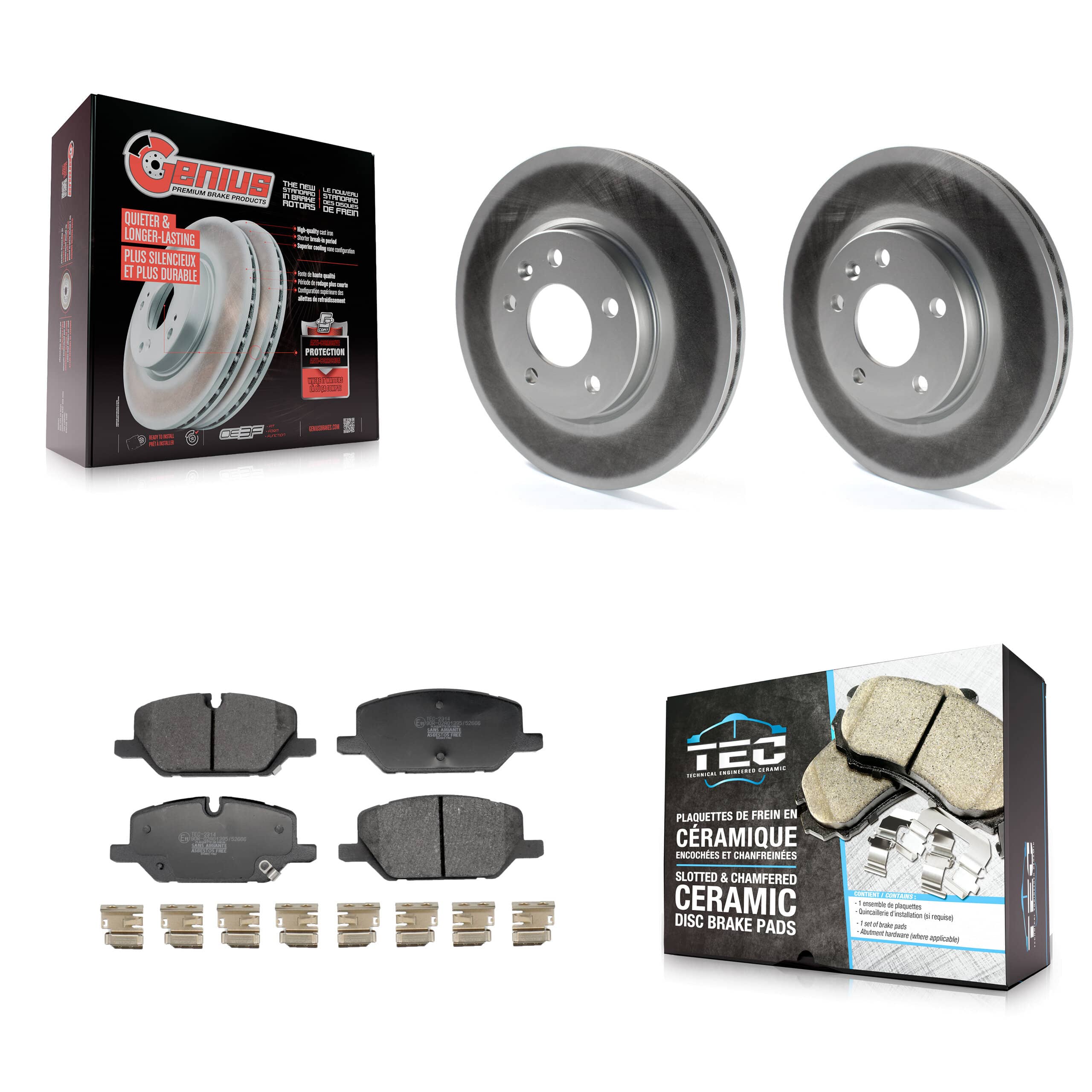 Transit Auto - KGT-103450 - Front Disc Brake Kits